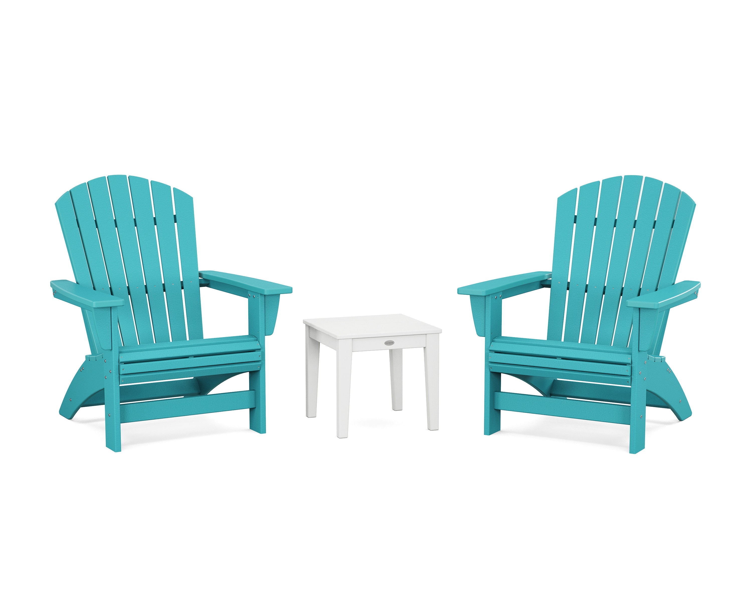 3-Piece Nautical Grand Adirondack Set