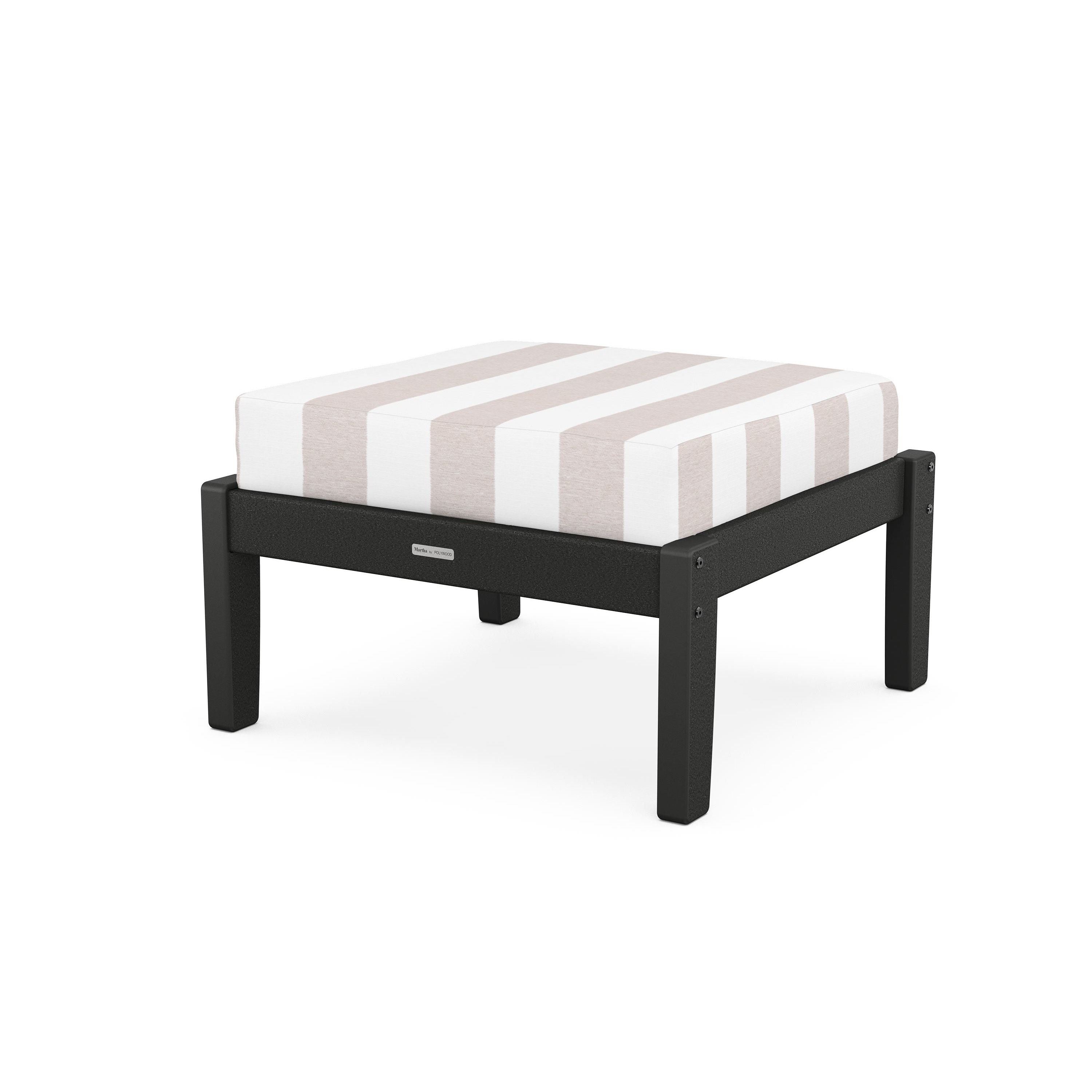 Chinoiserie Deep Seating Ottoman