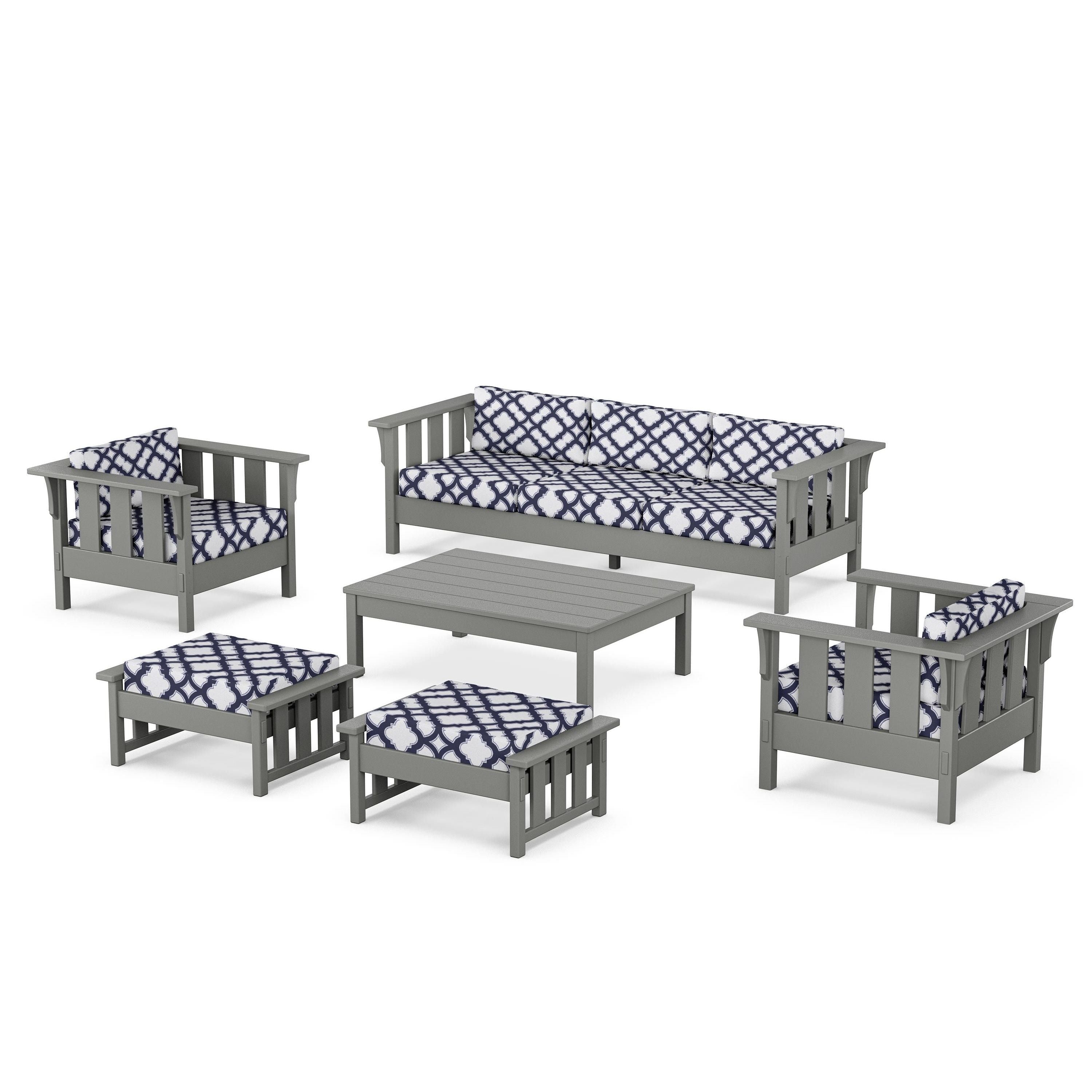 Acadia 6-Piece Lounge Sofa Set