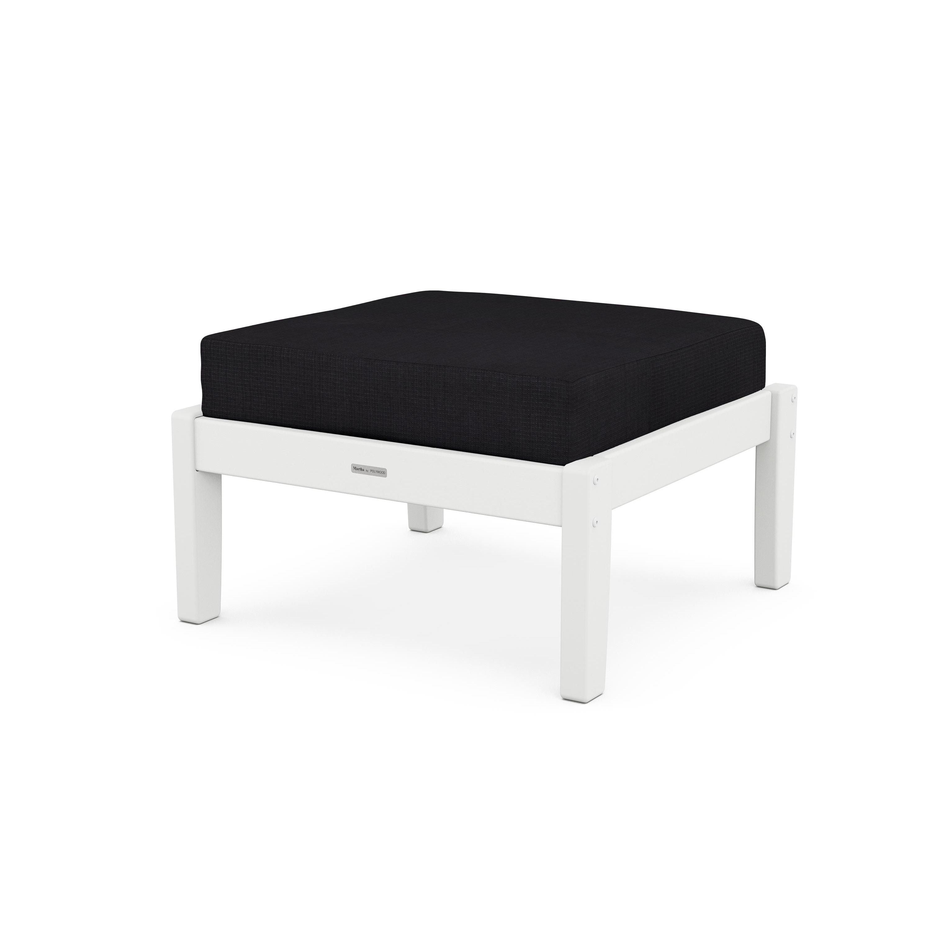 Chinoiserie Deep Seating Ottoman