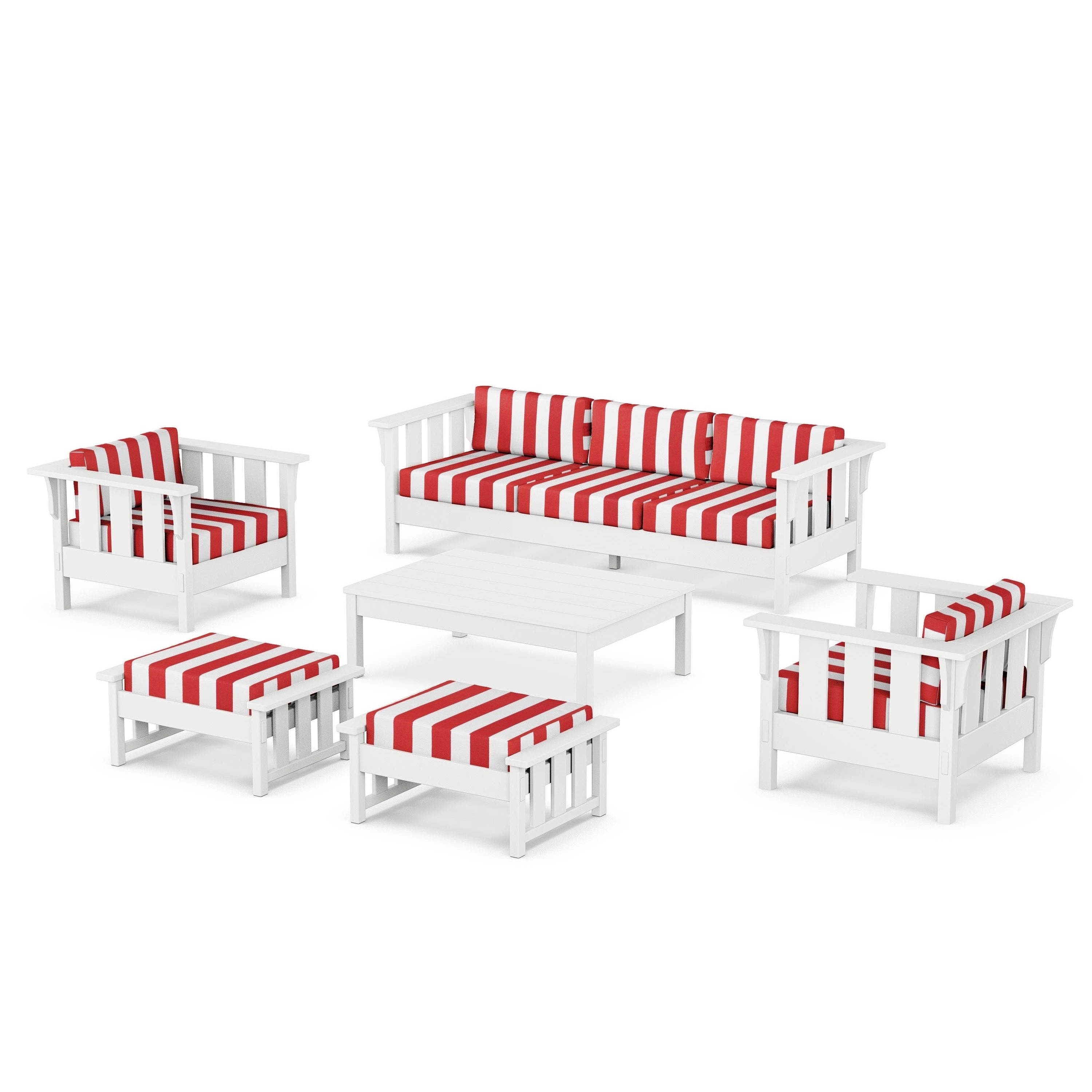 Acadia 6-Piece Lounge Sofa Set