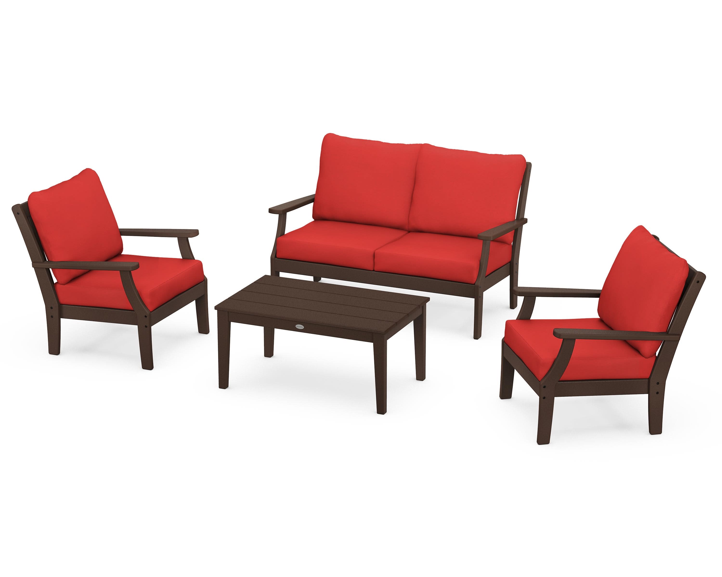 Braxton 4-Piece Deep Seating Chair Set