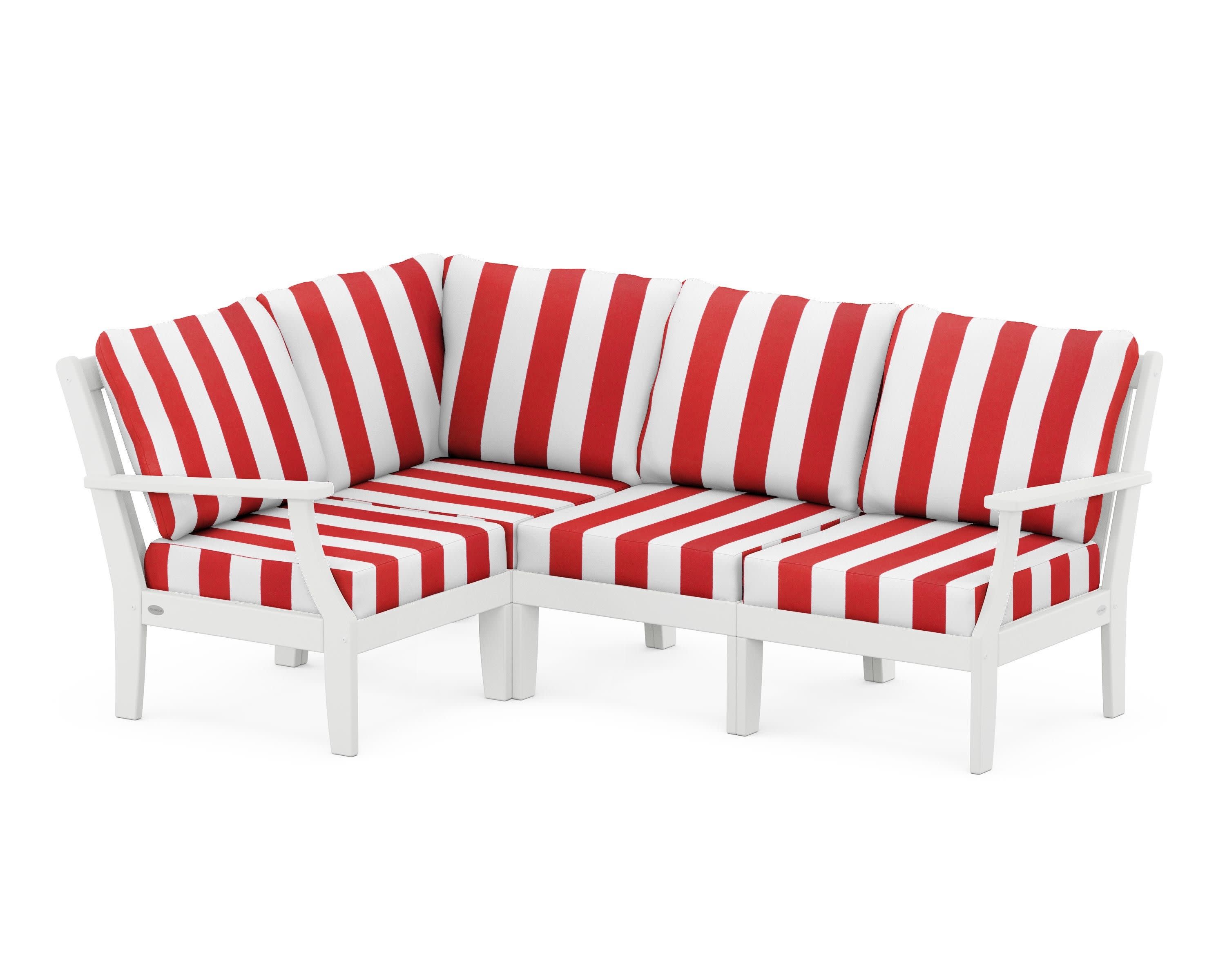 Braxton Modular 4-Piece Deep Seating Set