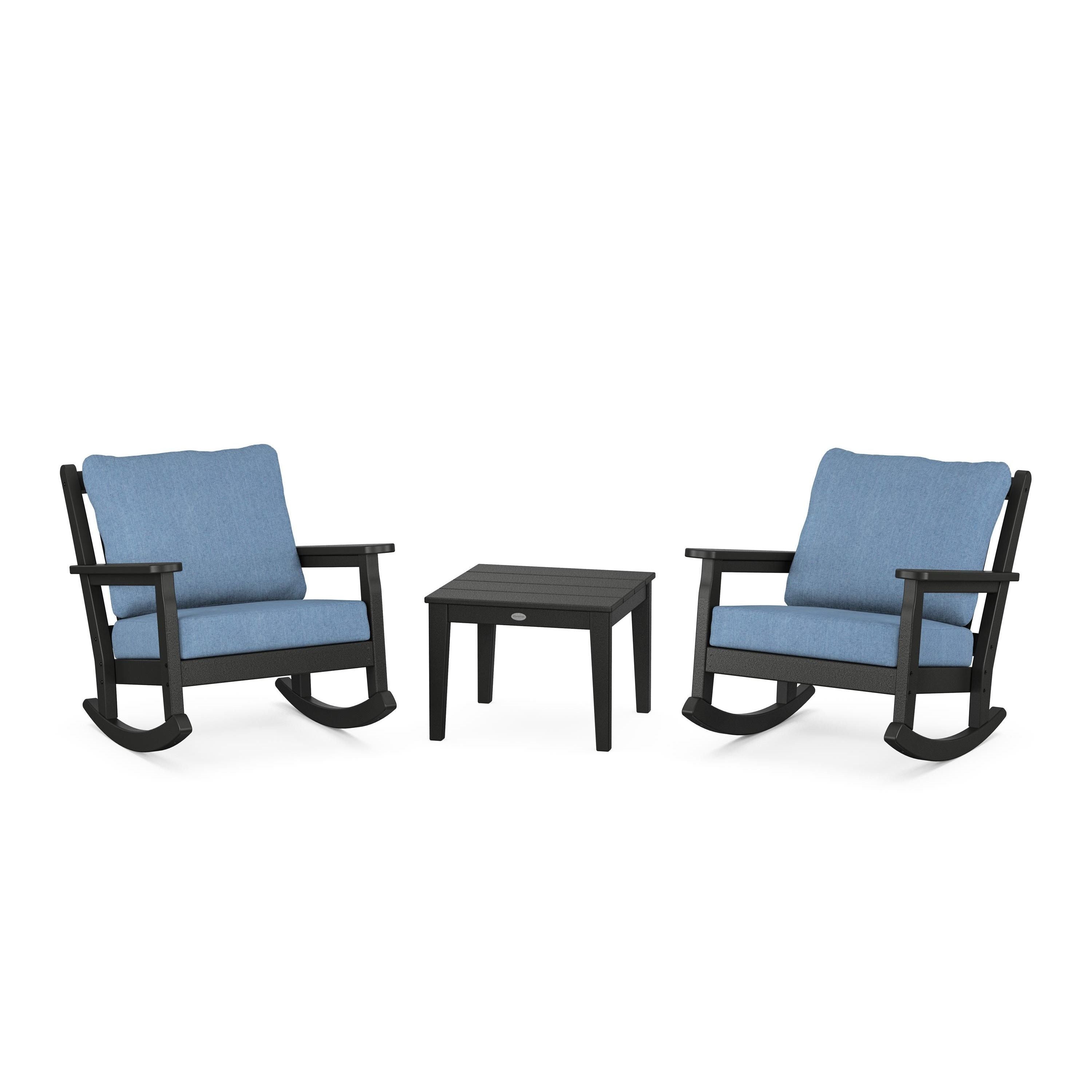 Chippendale 3-Piece Deep Seating Rocker Set