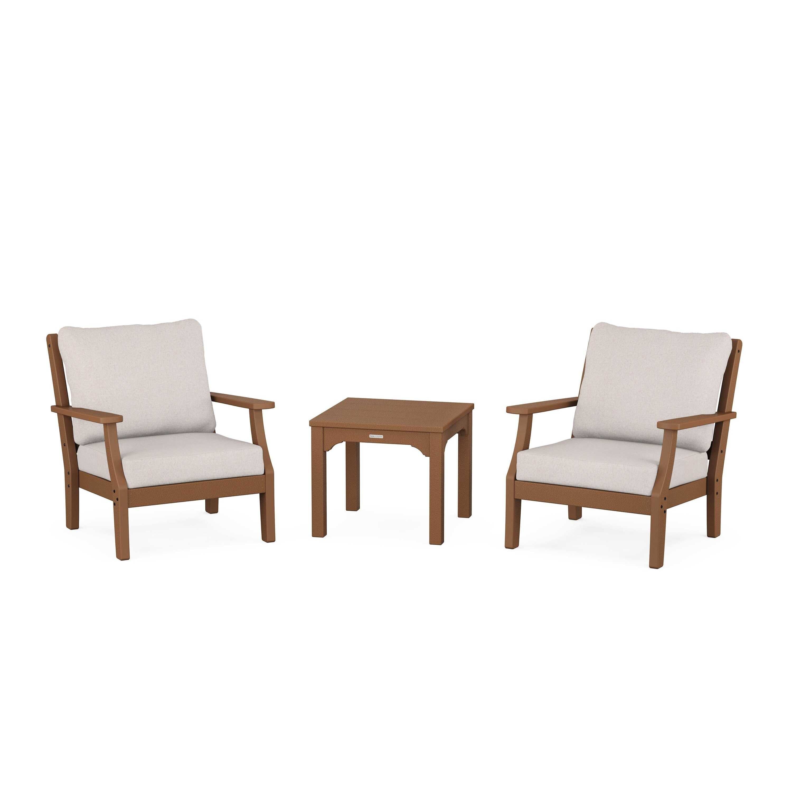 Chinoiserie 3-Piece Deep Seating Set