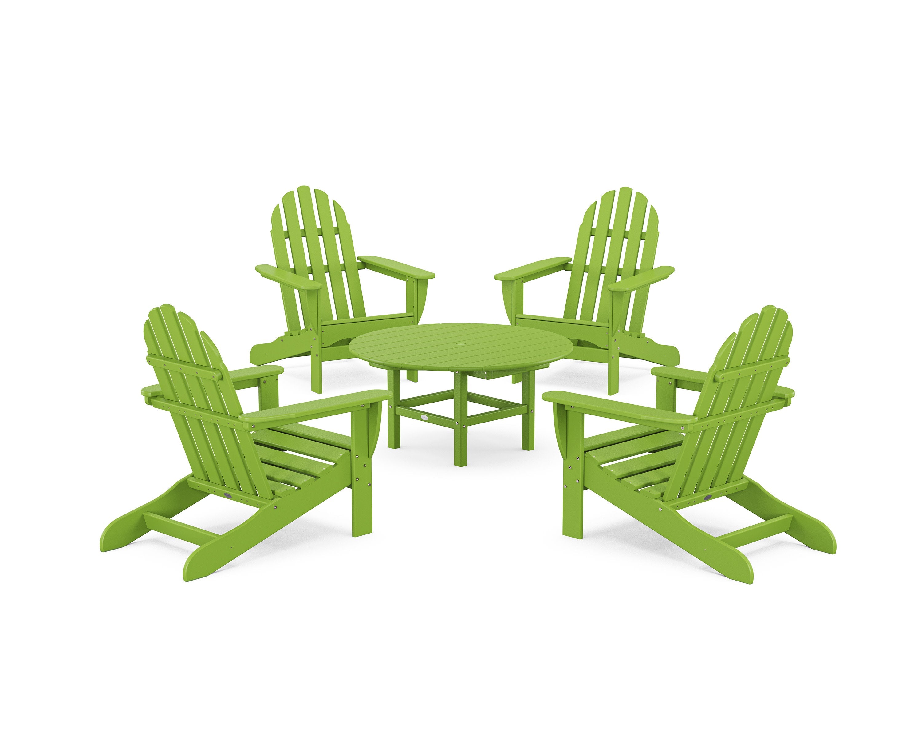 Classic Adirondack 5-Piece Conversation Set