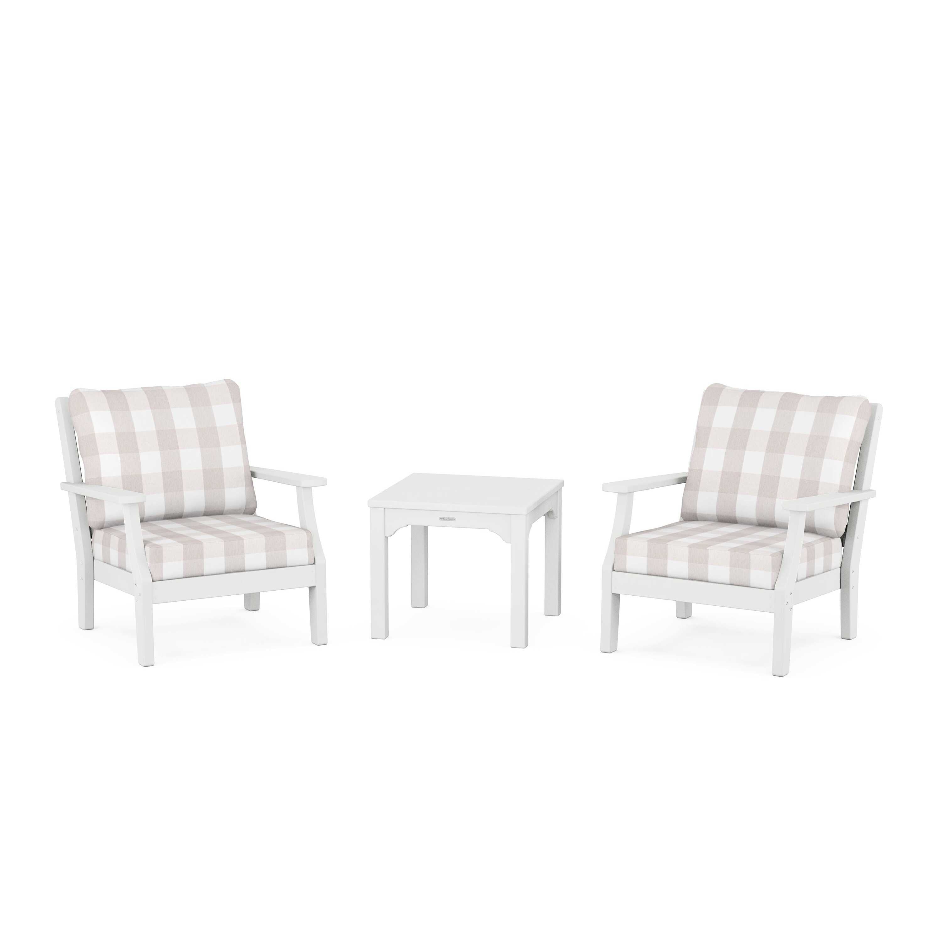 Chinoiserie 3-Piece Deep Seating Set