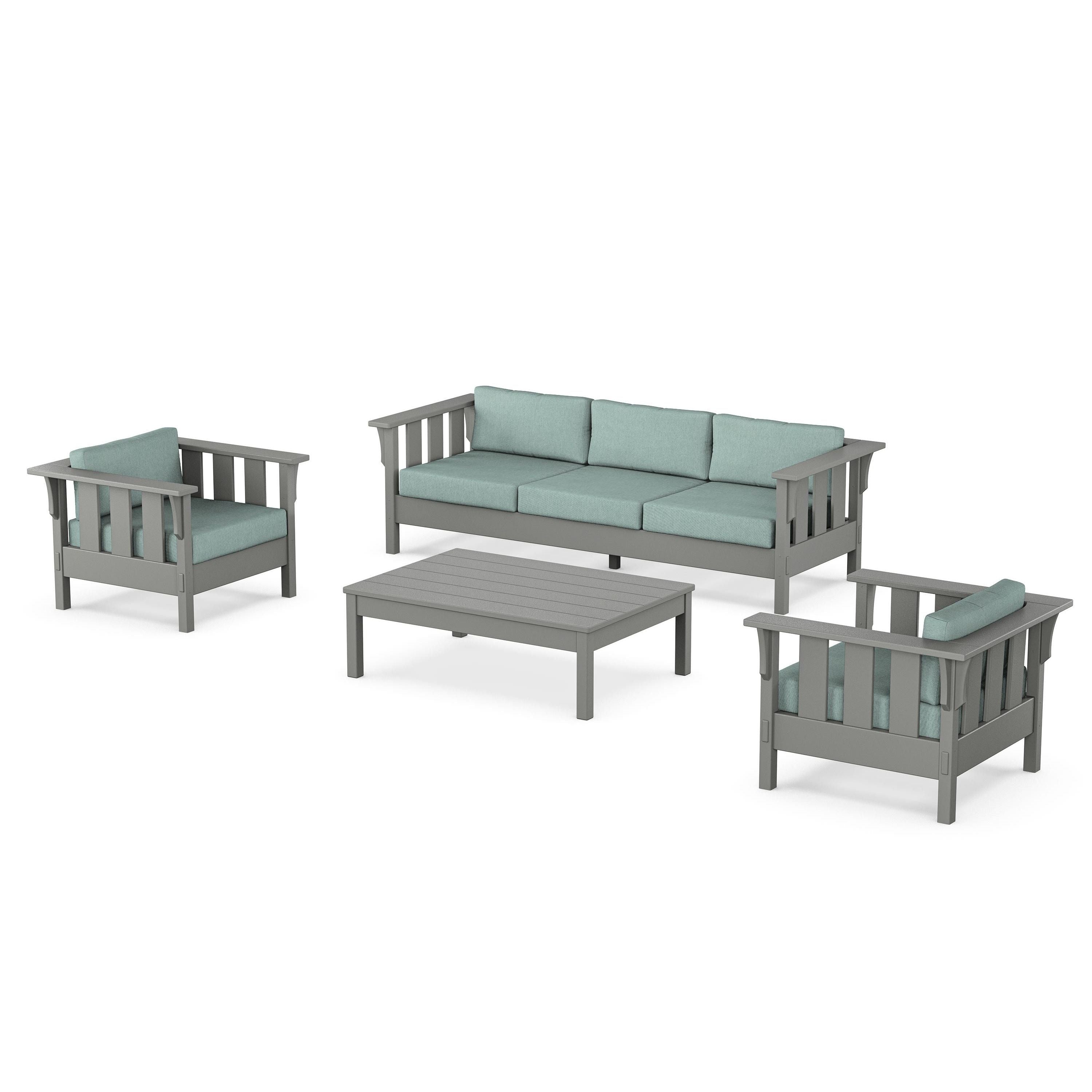 Acadia 4-Piece Deep Seating Set with Sofa