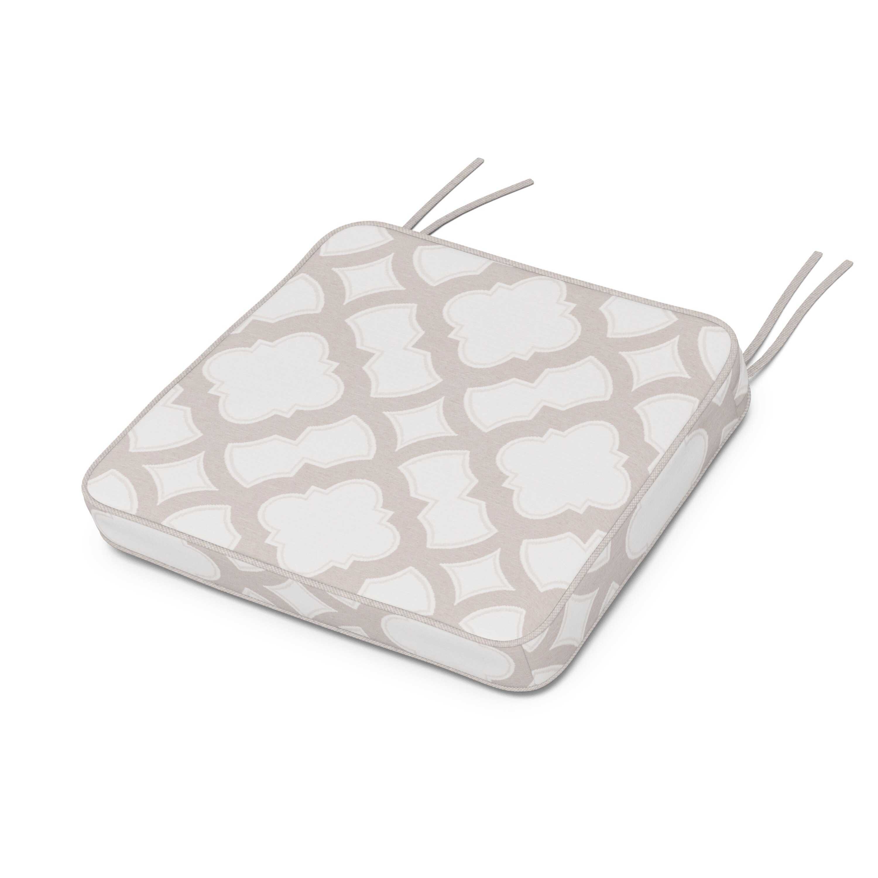 Chinoiserie Arm Chair Seat Cushion