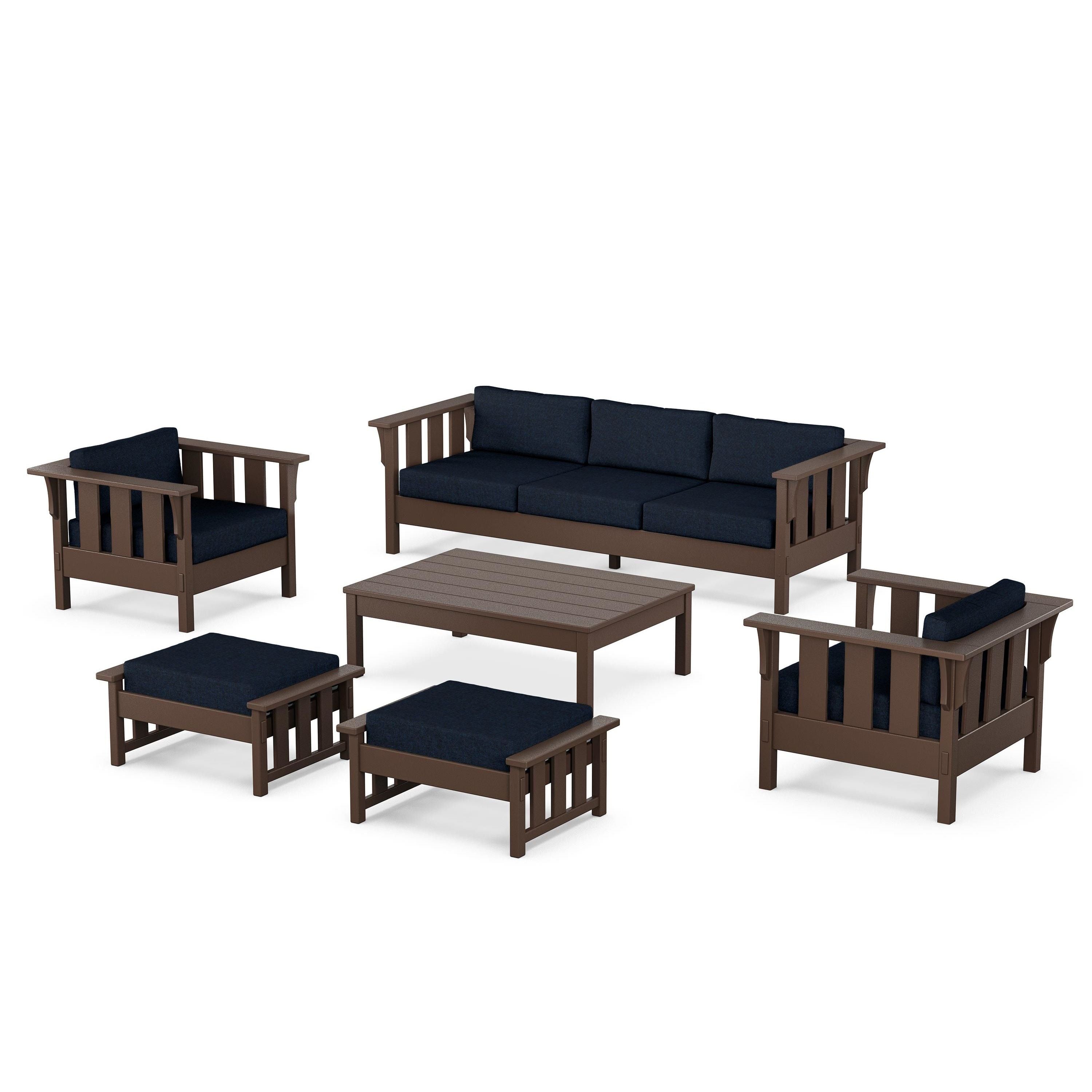 Acadia 6-Piece Lounge Sofa Set