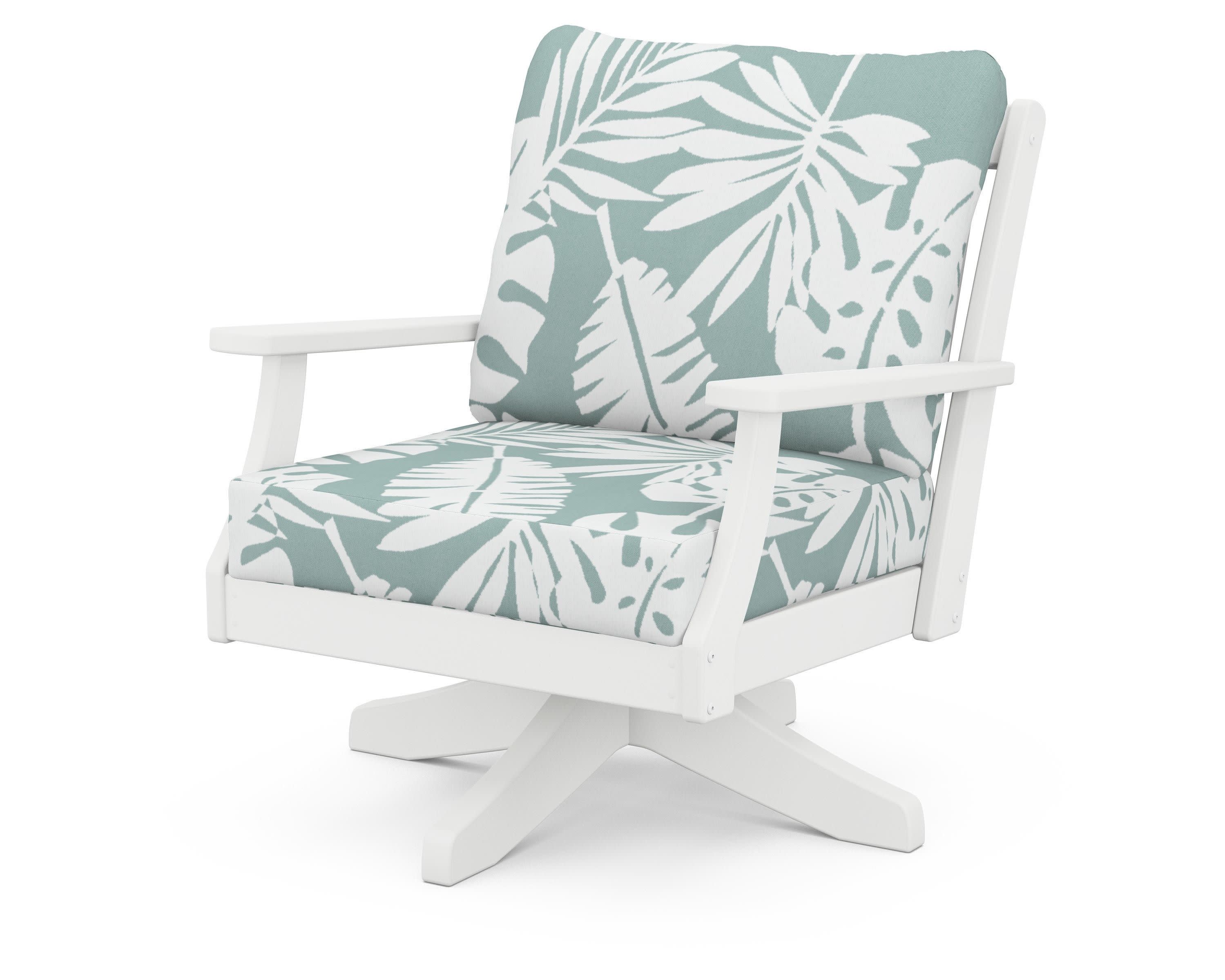 Braxton Deep Seating Swivel Chair