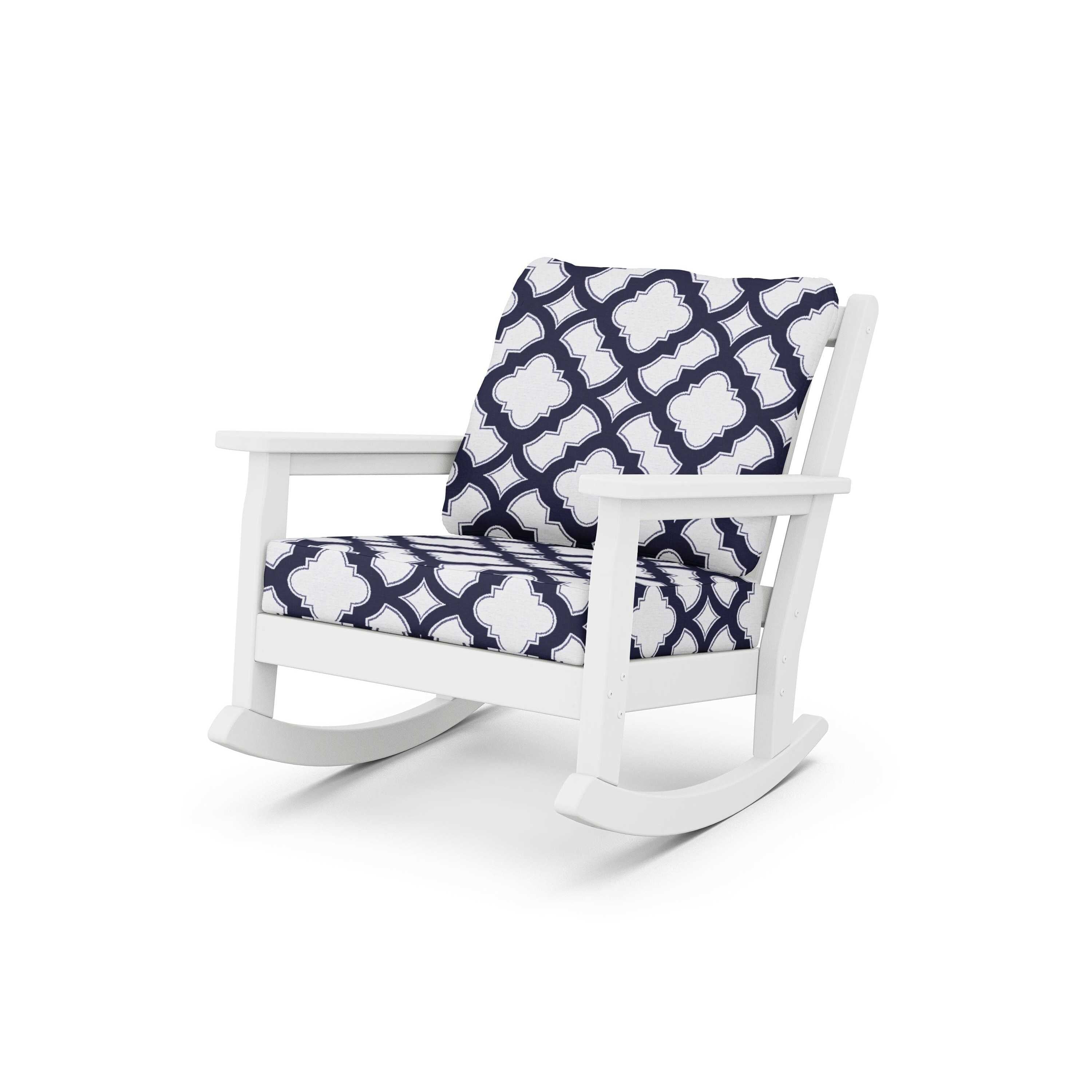 Chippendale Deep Seating Rocking Chair