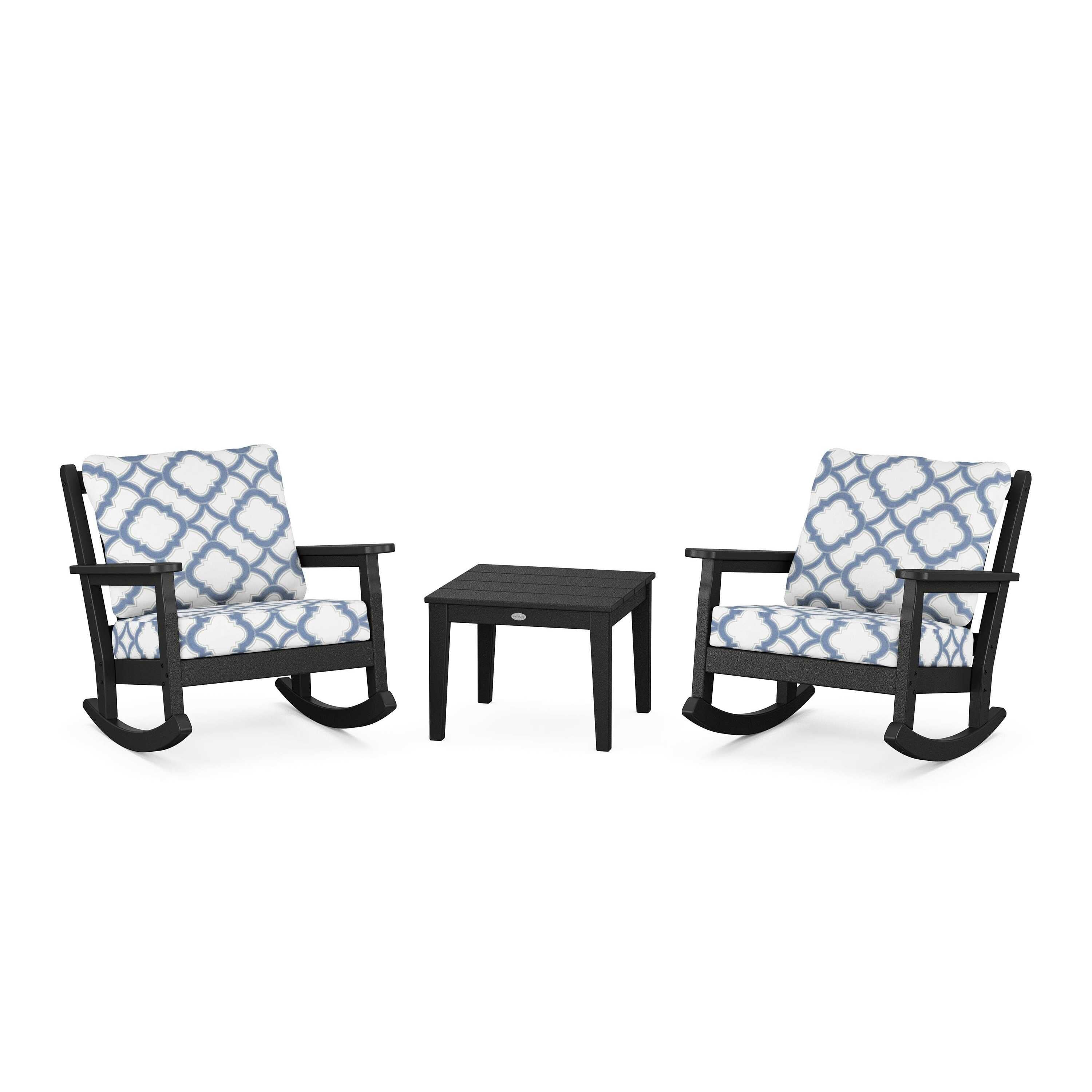 Chippendale 3-Piece Deep Seating Rocker Set