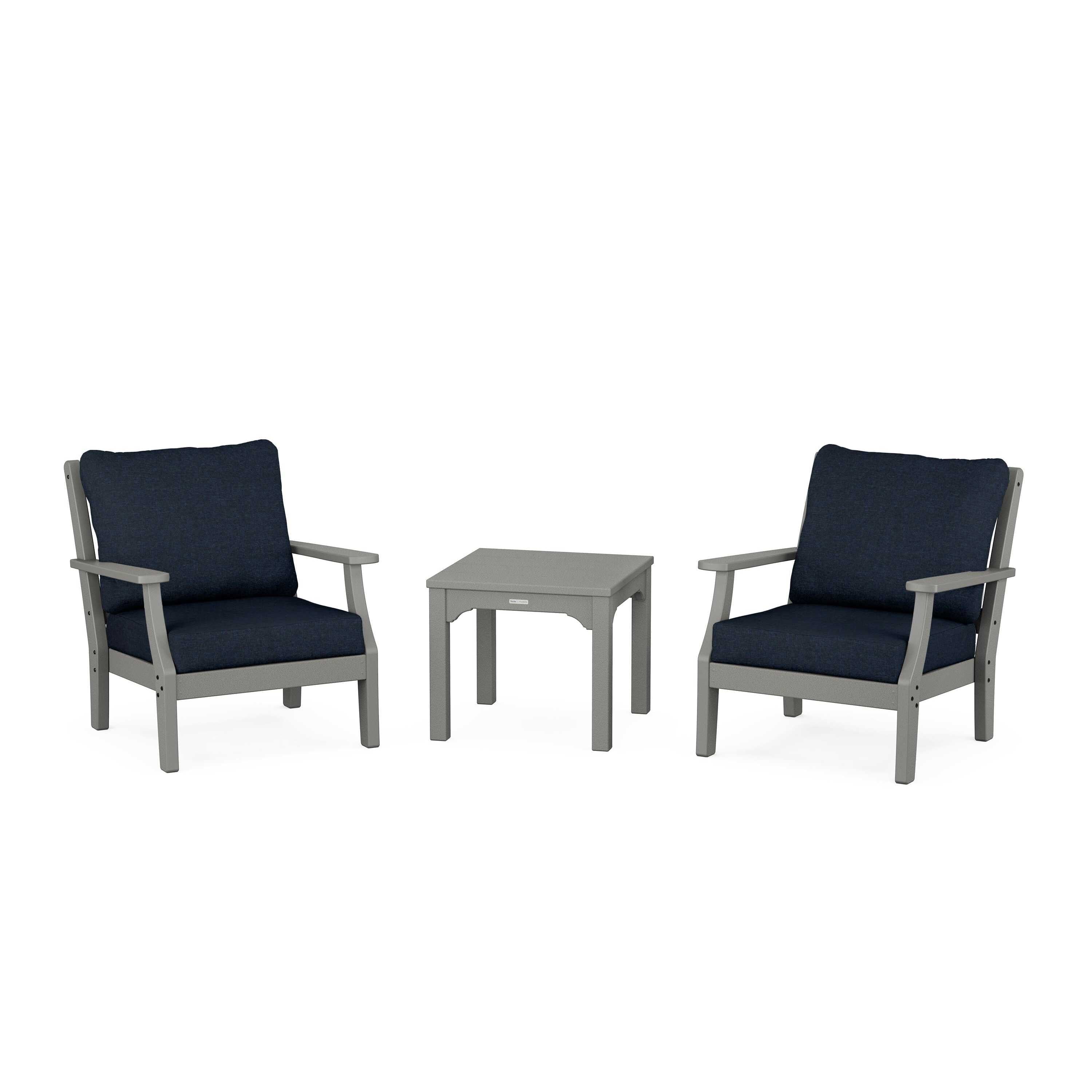 Chinoiserie 3-Piece Deep Seating Set
