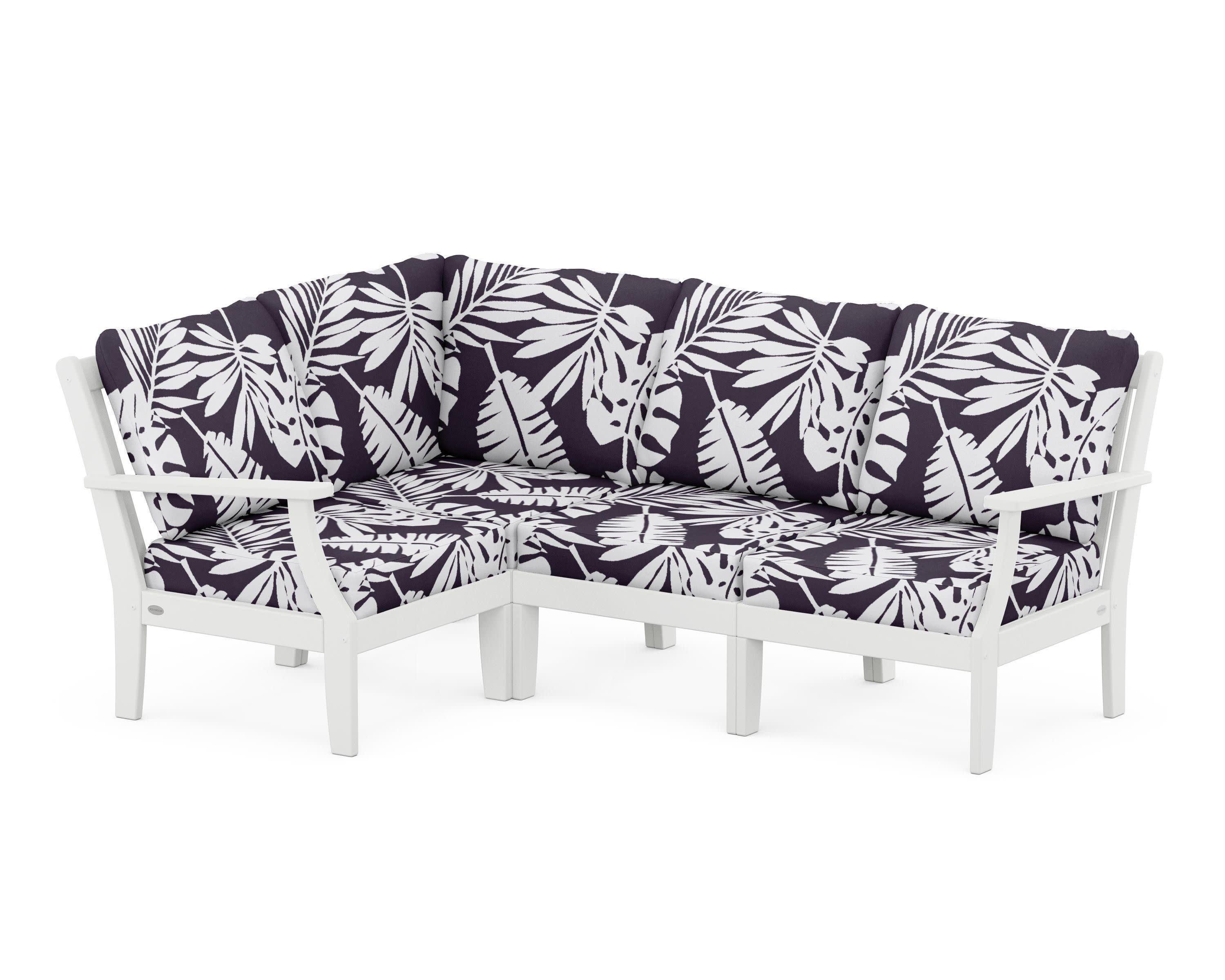 Braxton Modular 4-Piece Deep Seating Set