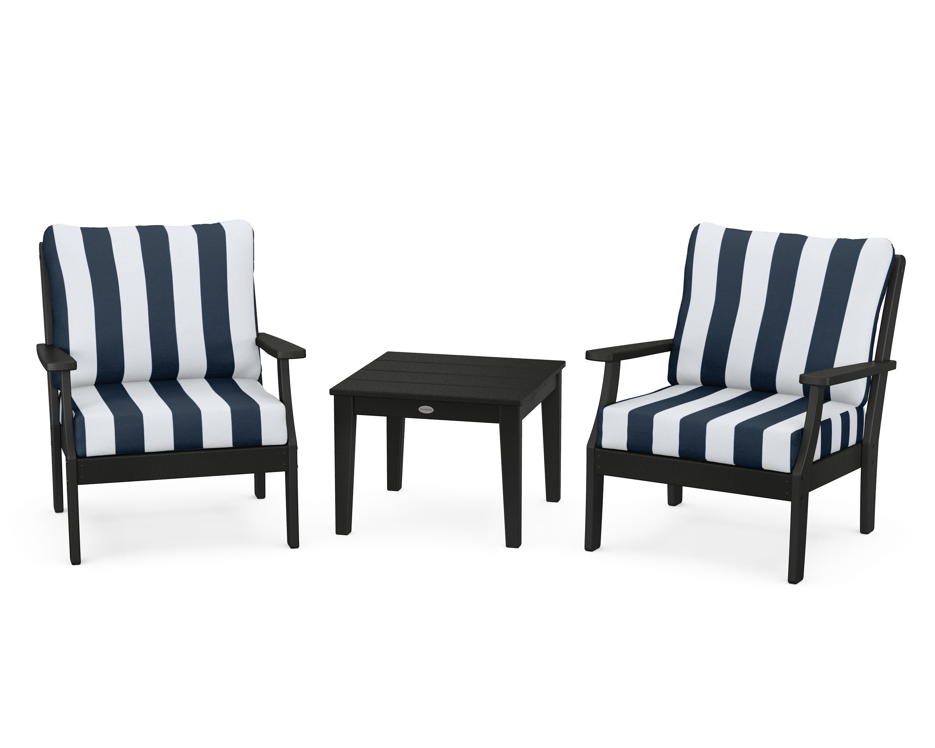 Braxton 3-Piece Deep Seating Set