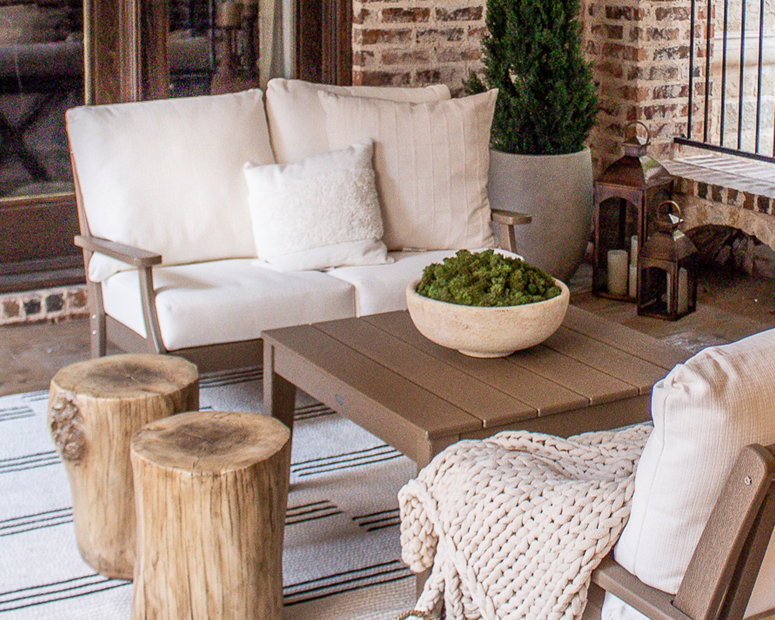 Braxton Deep Seating Loveseat