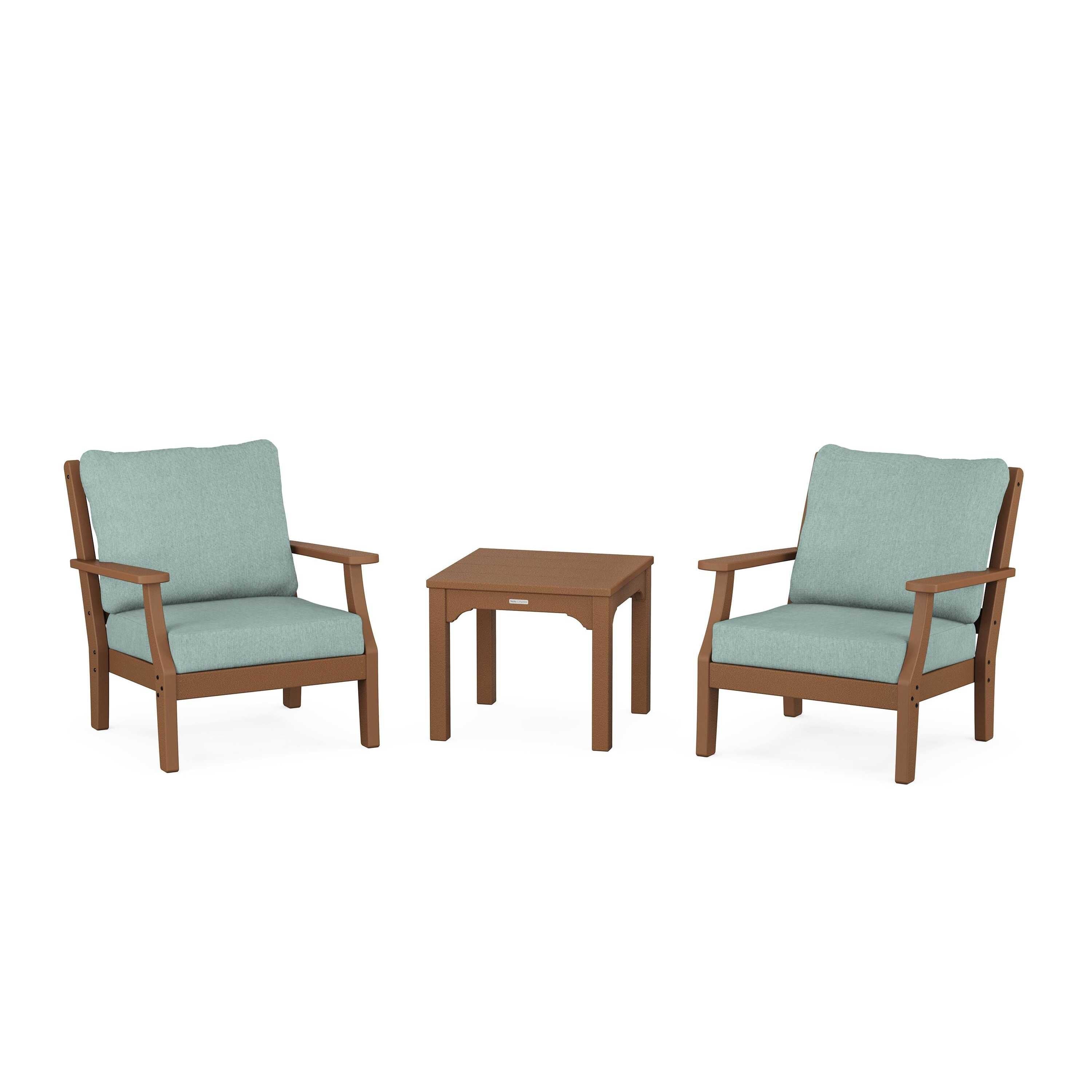 Chinoiserie 3-Piece Deep Seating Set