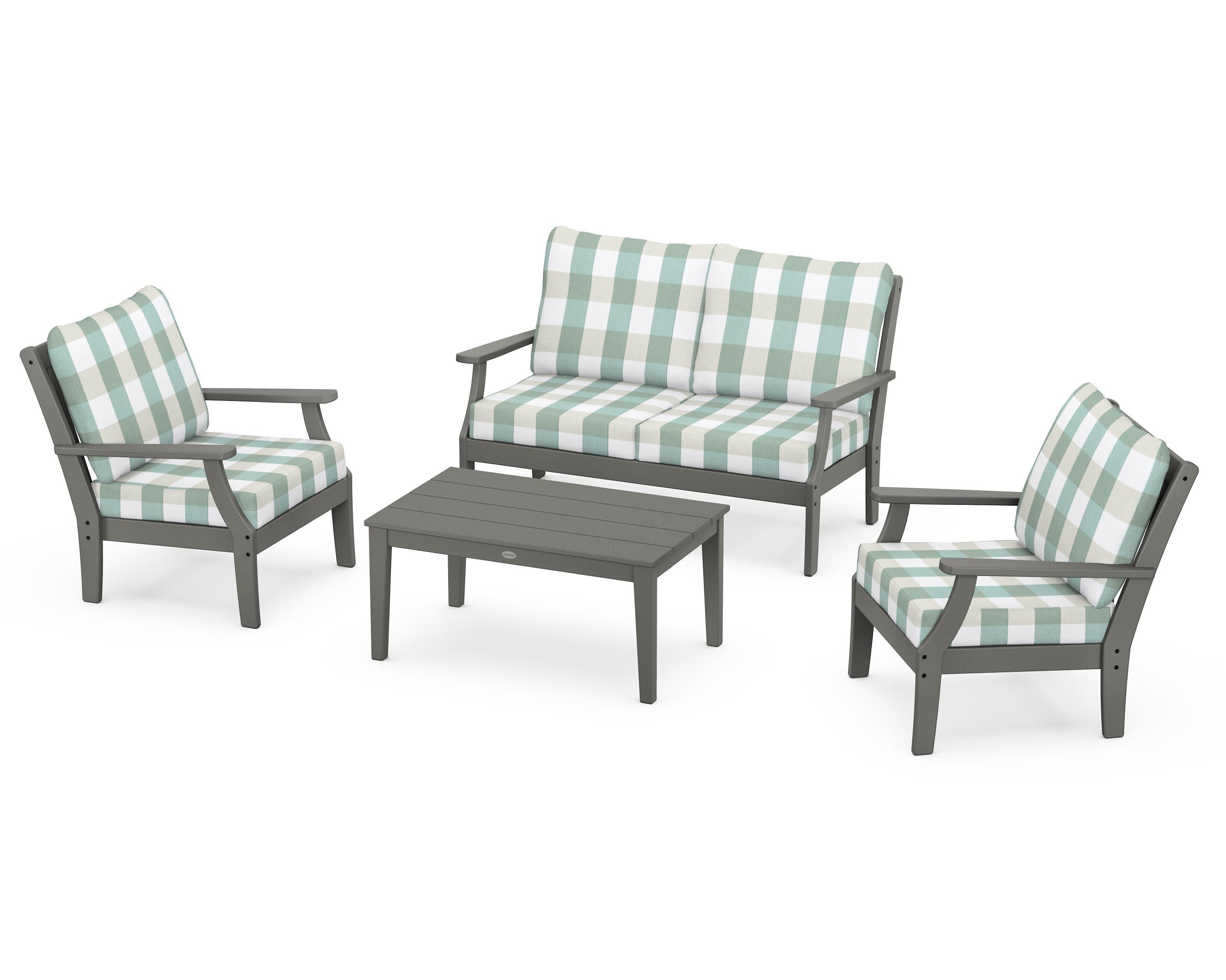 Braxton 4-Piece Deep Seating Chair Set