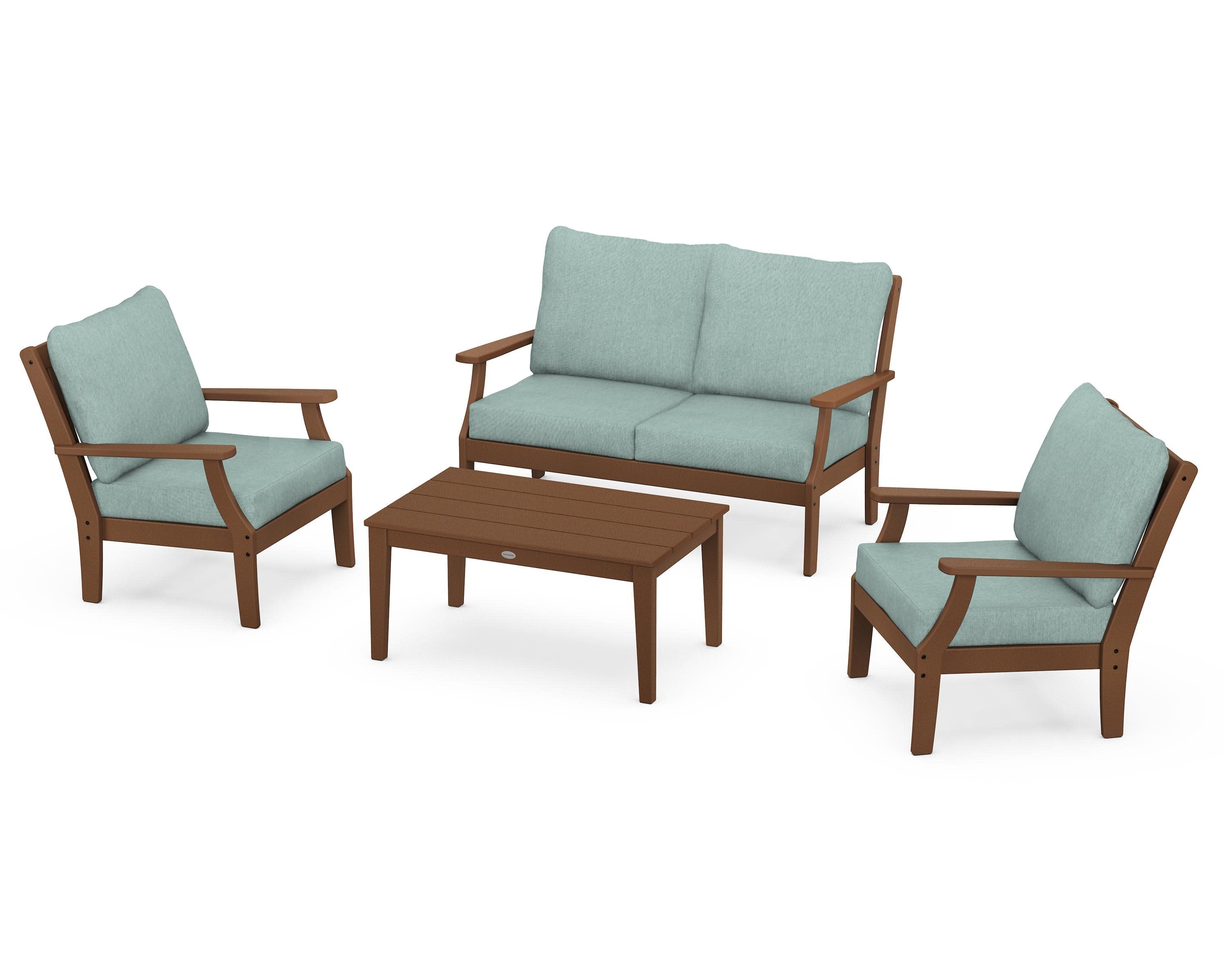 Braxton 4-Piece Deep Seating Chair Set