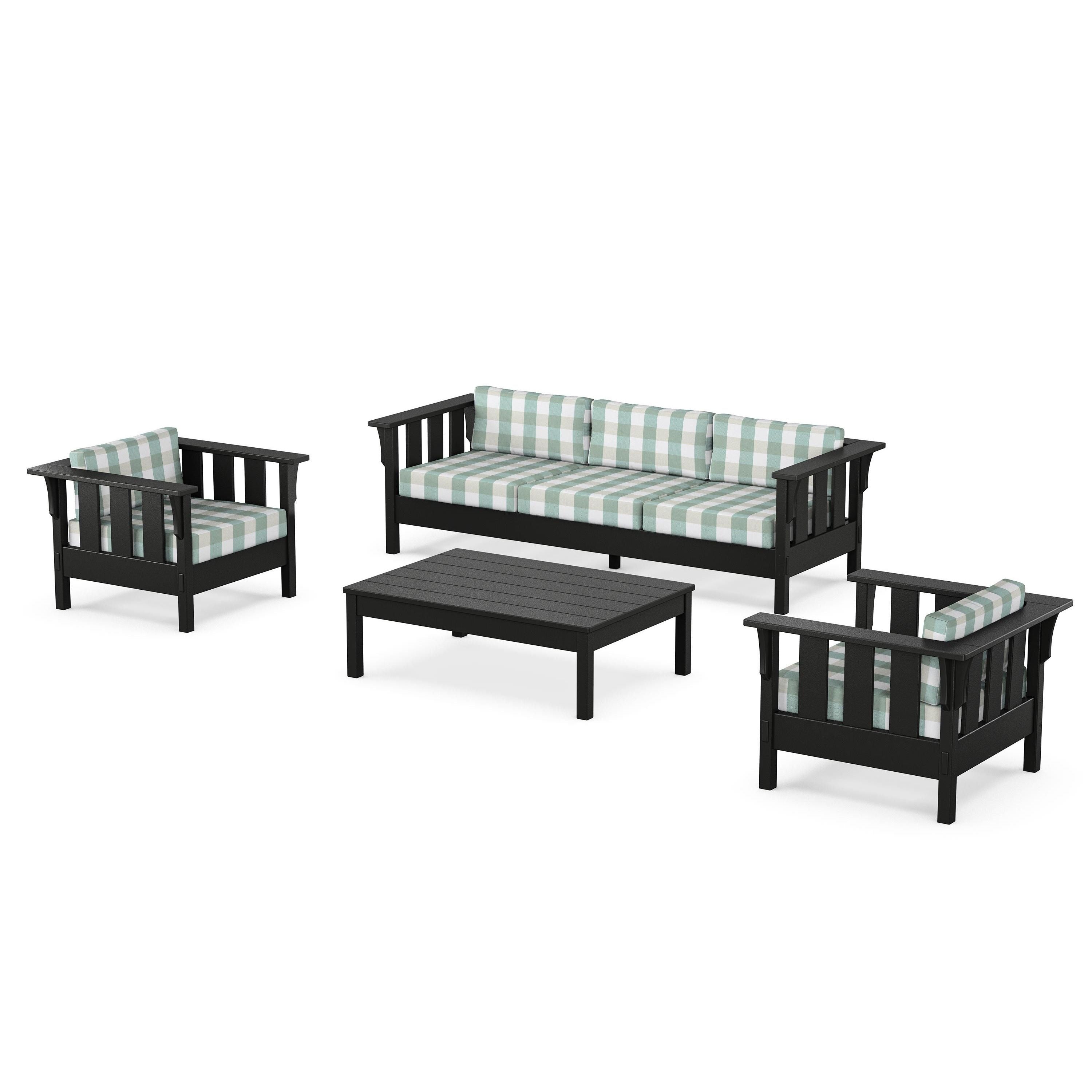 Acadia 4-Piece Deep Seating Set with Sofa