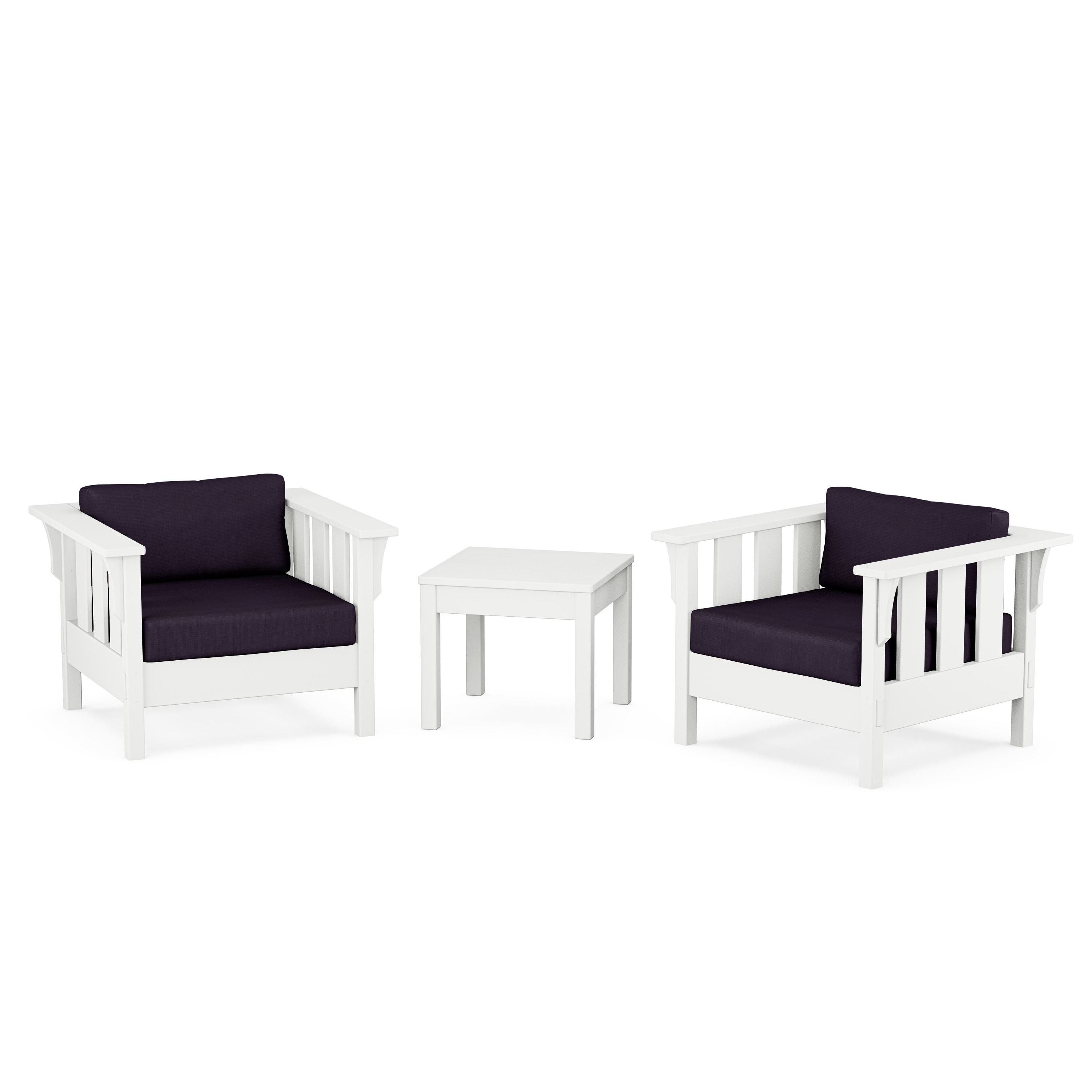 Acadia 3-Piece Deep Seating Set