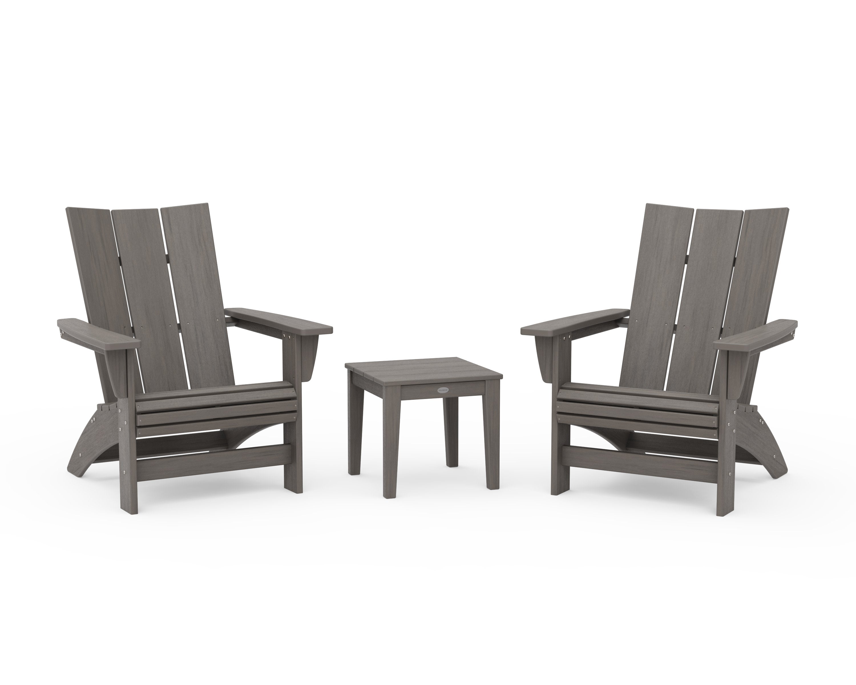 3-Piece Modern Grand Adirondack Set