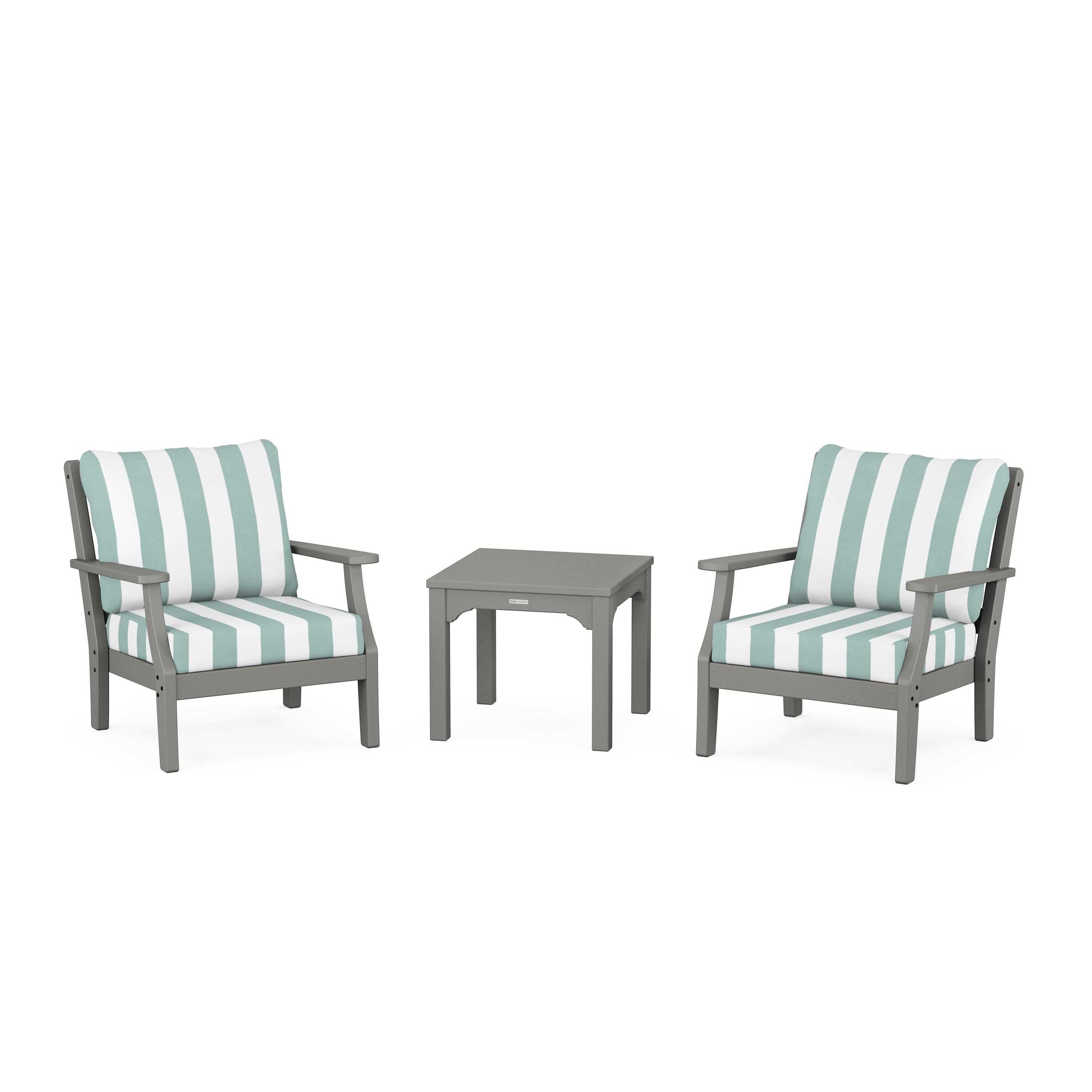 Chinoiserie 3-Piece Deep Seating Set