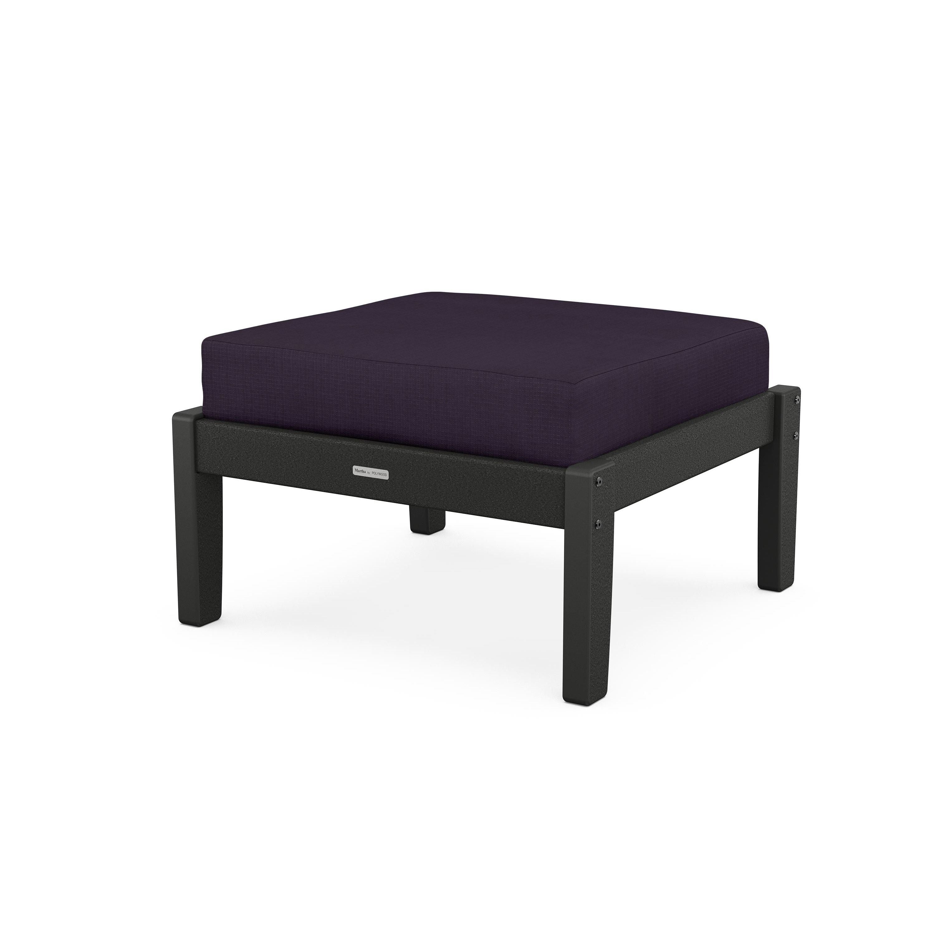 Chinoiserie Deep Seating Ottoman
