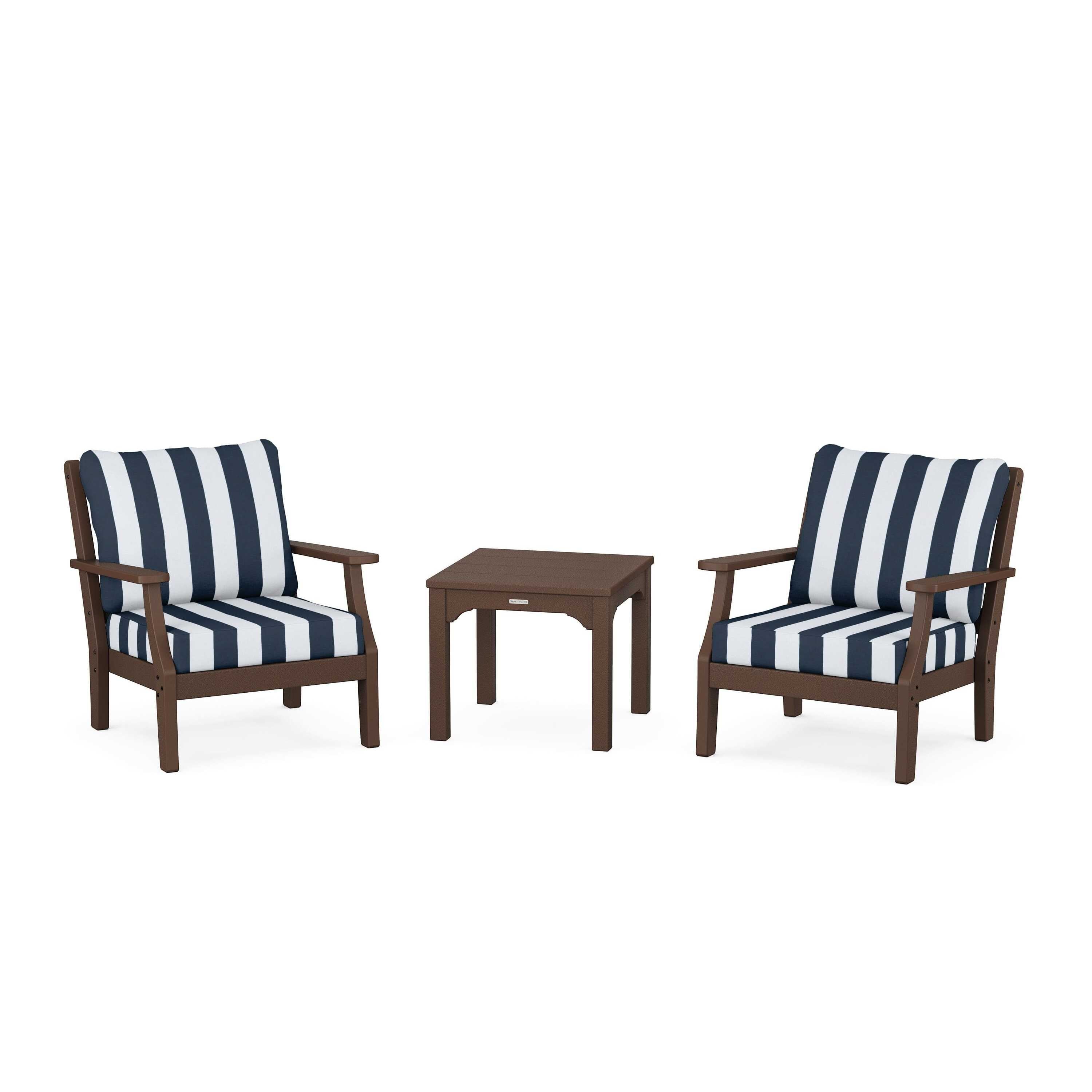 Chinoiserie 3-Piece Deep Seating Set