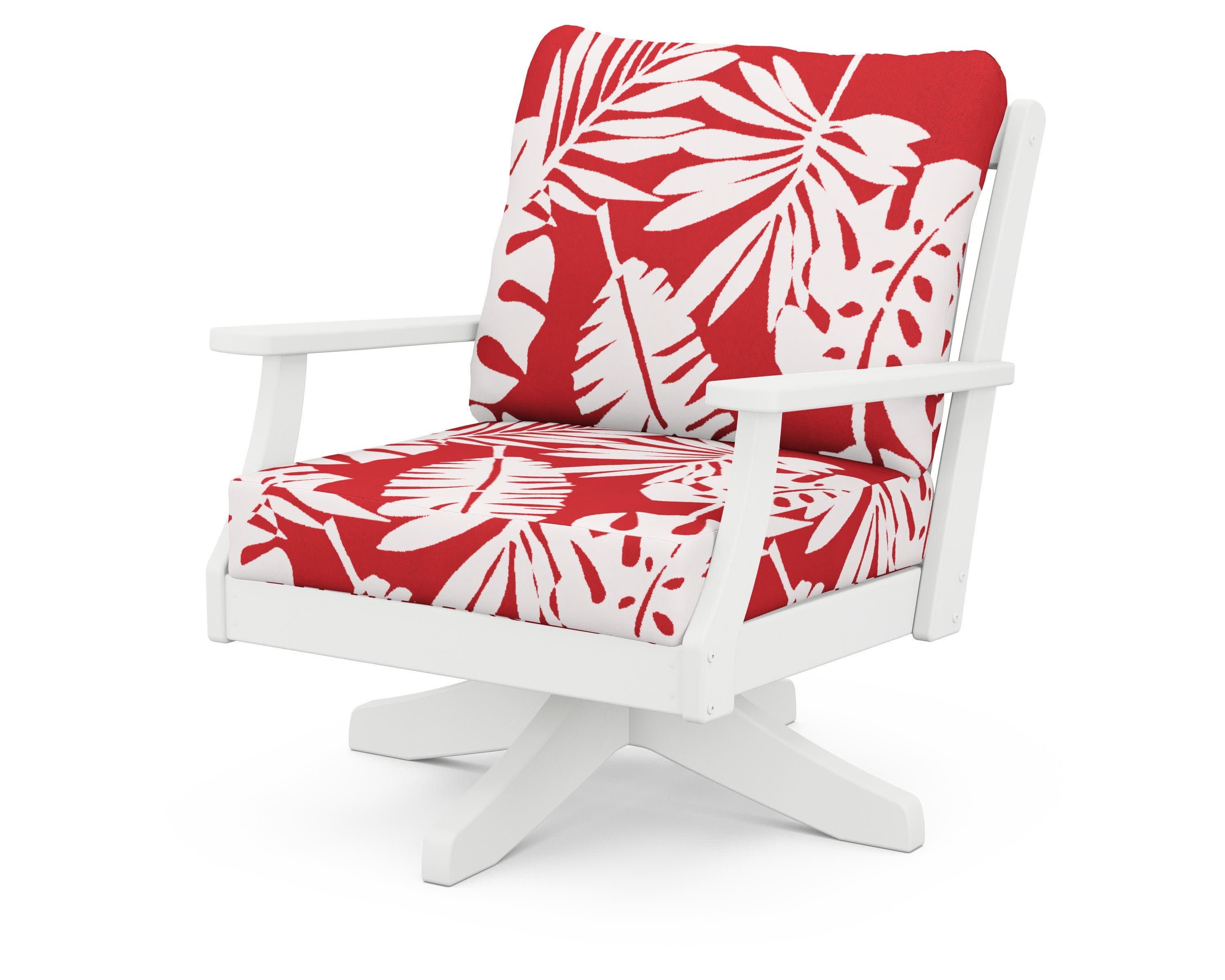 Braxton Deep Seating Swivel Chair