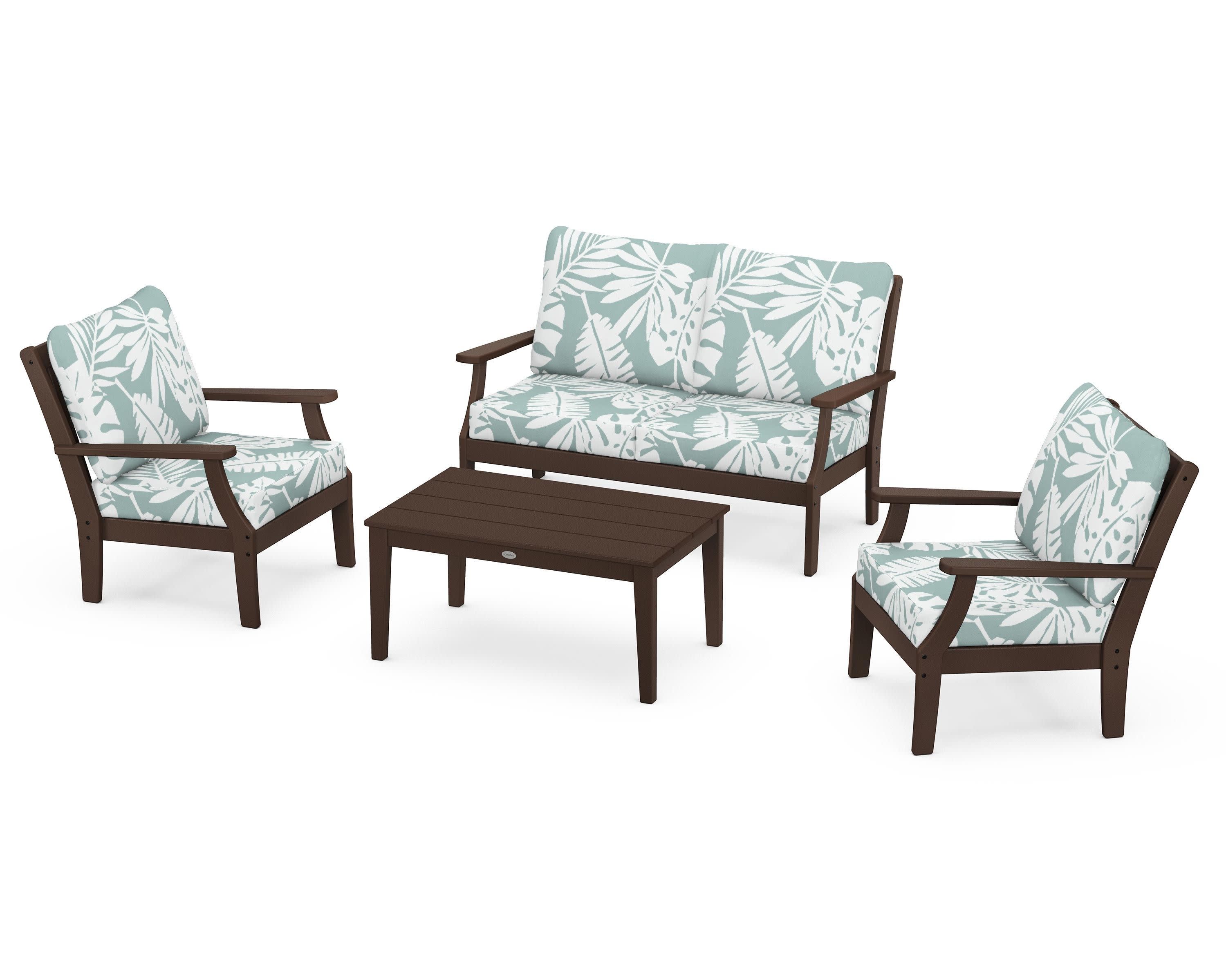 Braxton 4-Piece Deep Seating Chair Set