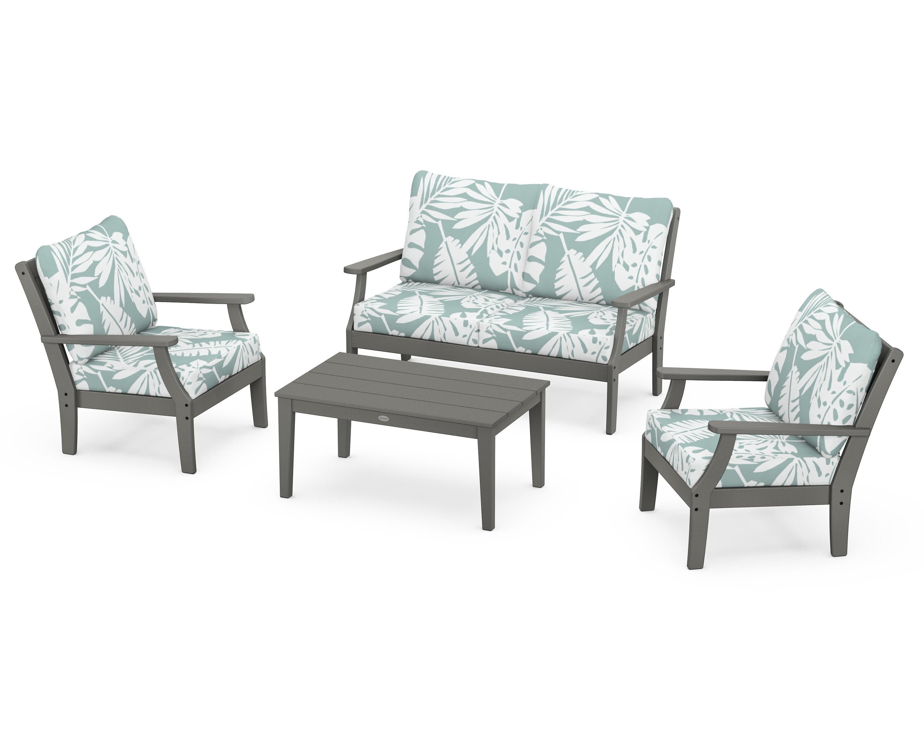 Braxton 4-Piece Deep Seating Chair Set