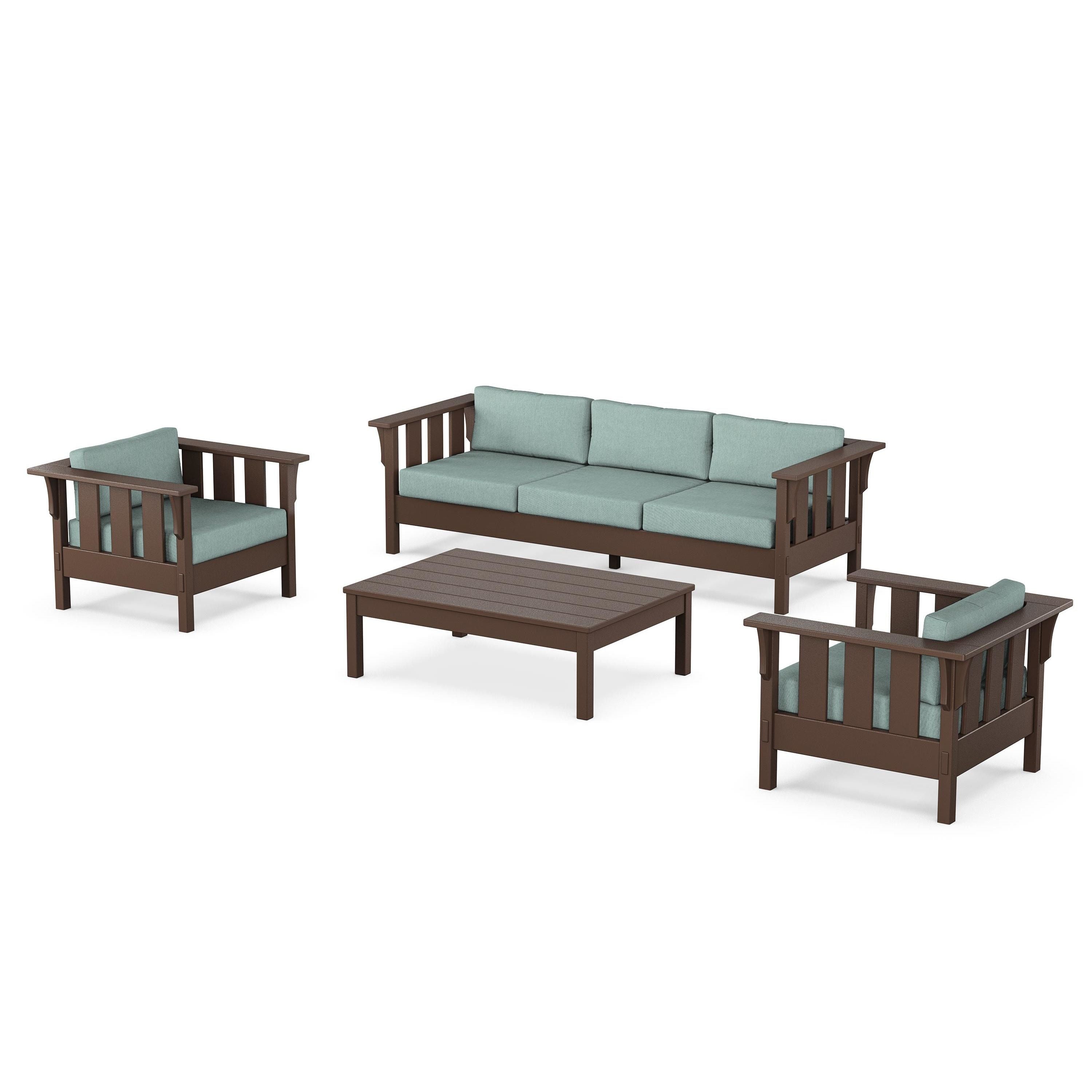 Acadia 4-Piece Deep Seating Set with Sofa