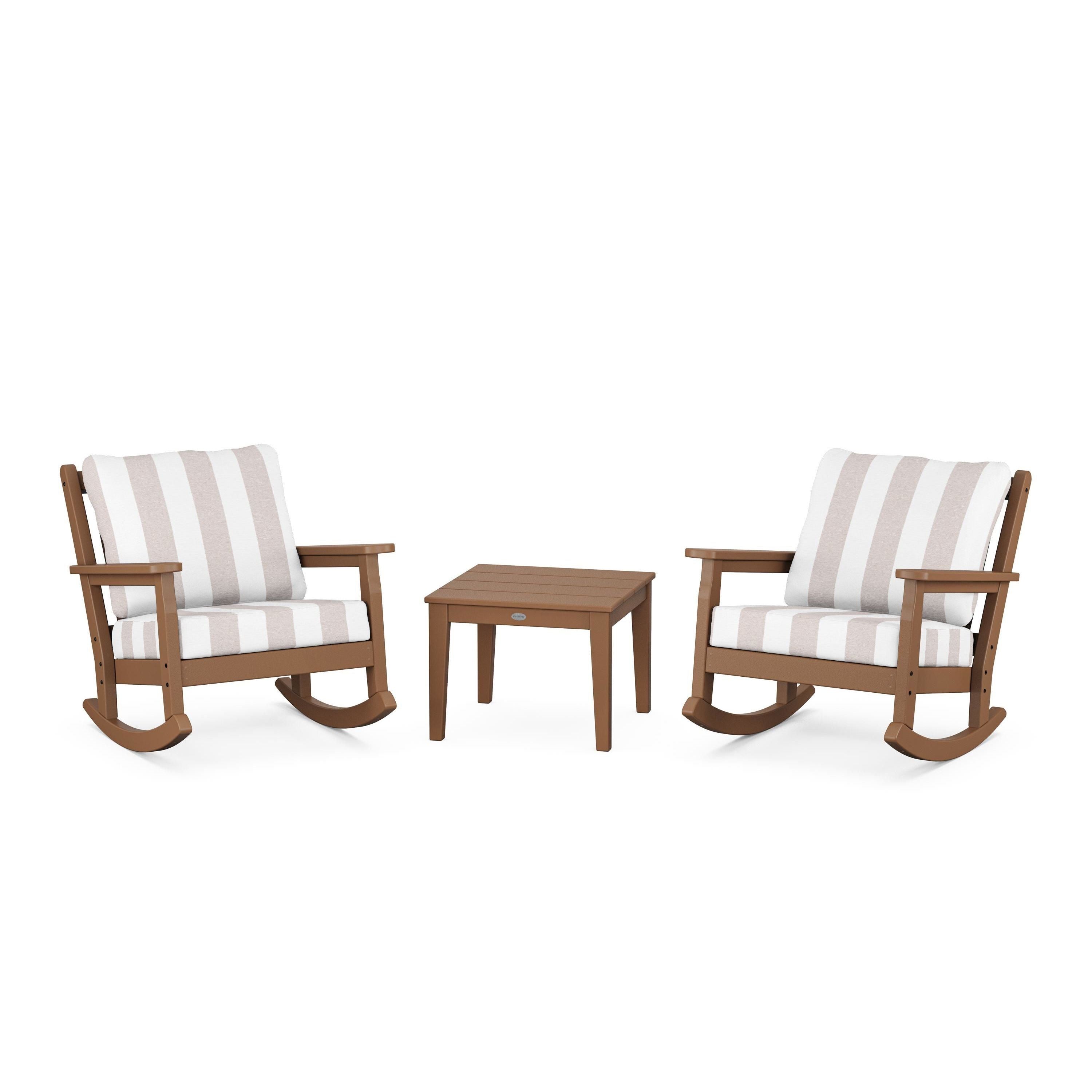 Chippendale 3-Piece Deep Seating Rocker Set