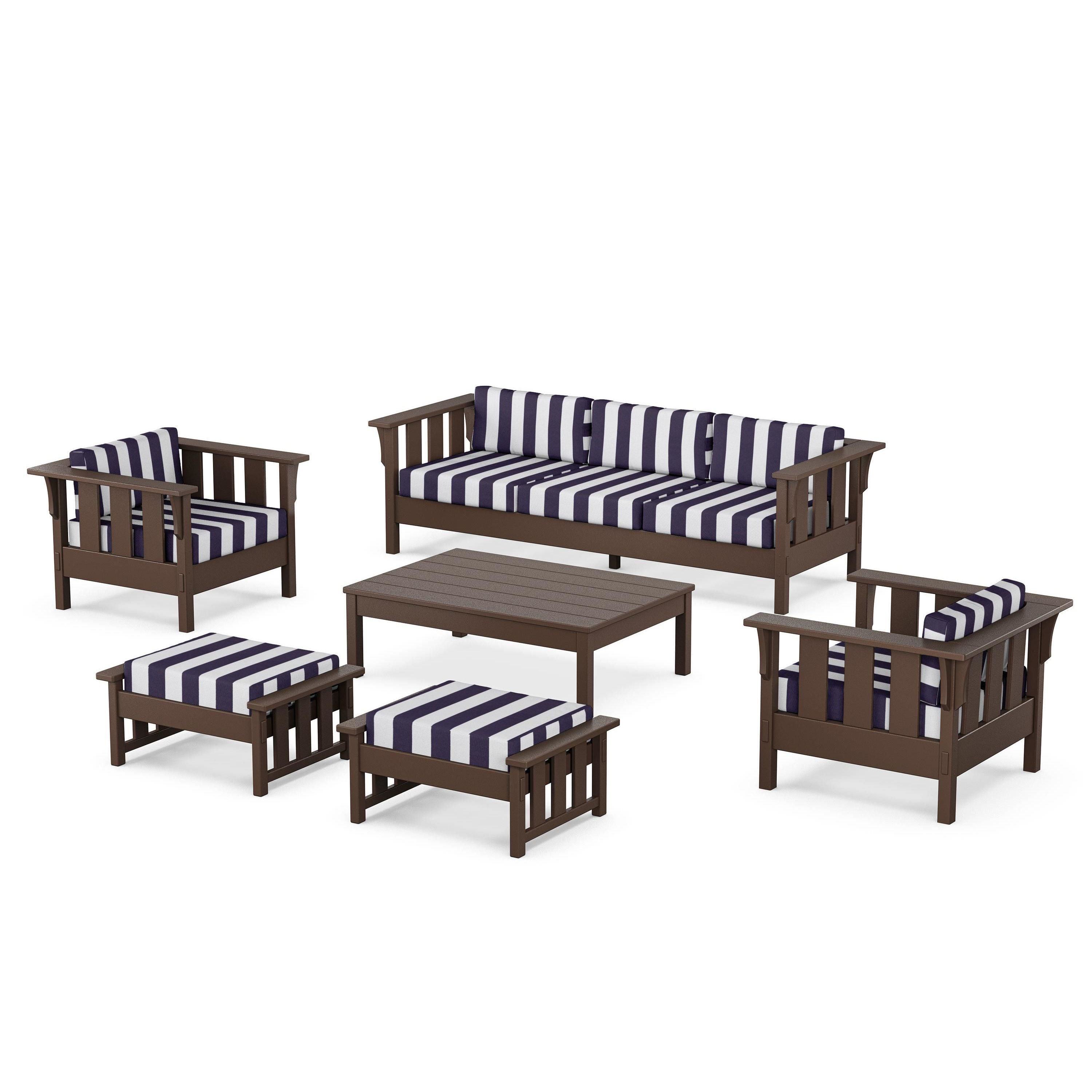 Acadia 6-Piece Lounge Sofa Set