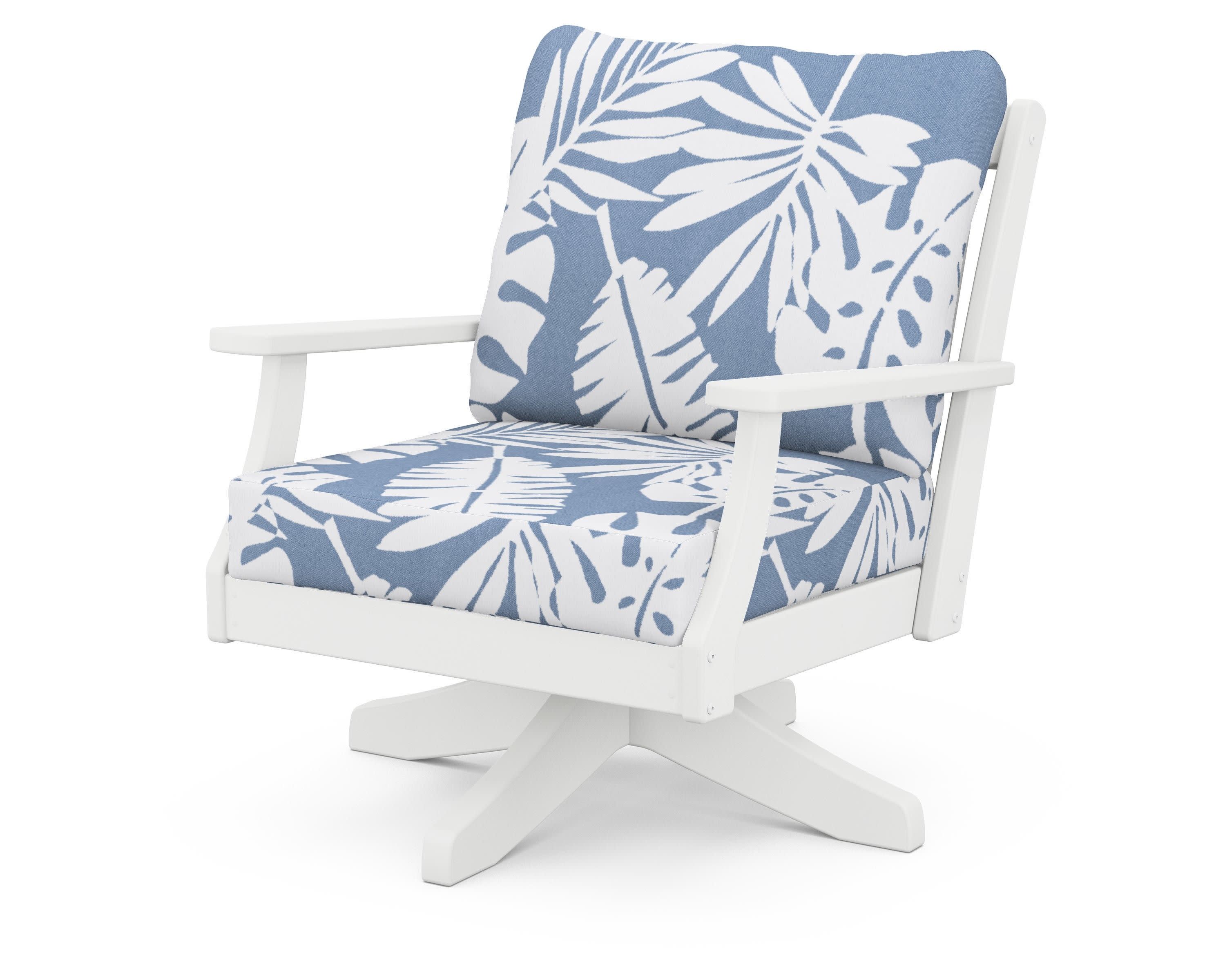 Braxton Deep Seating Swivel Chair