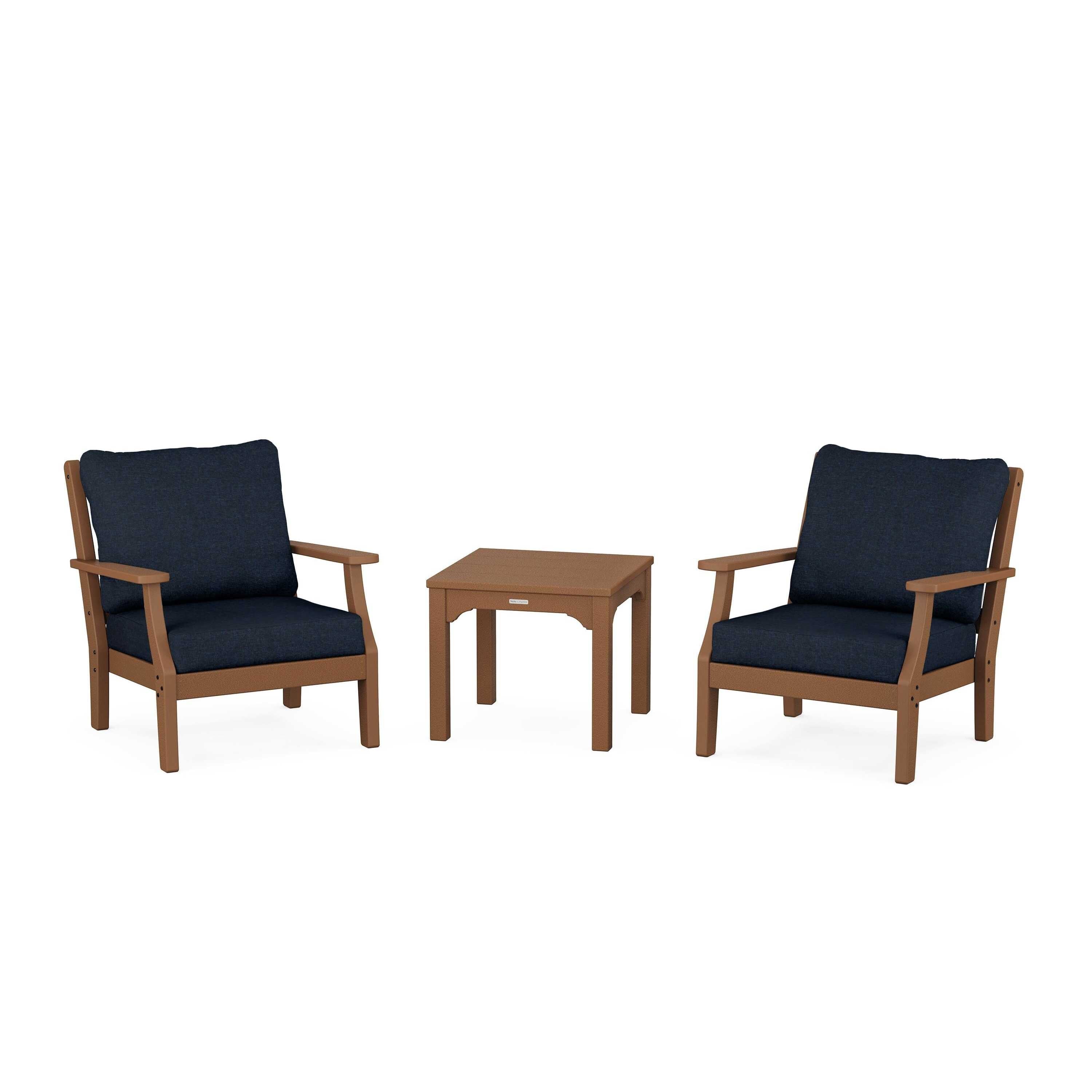 Chinoiserie 3-Piece Deep Seating Set