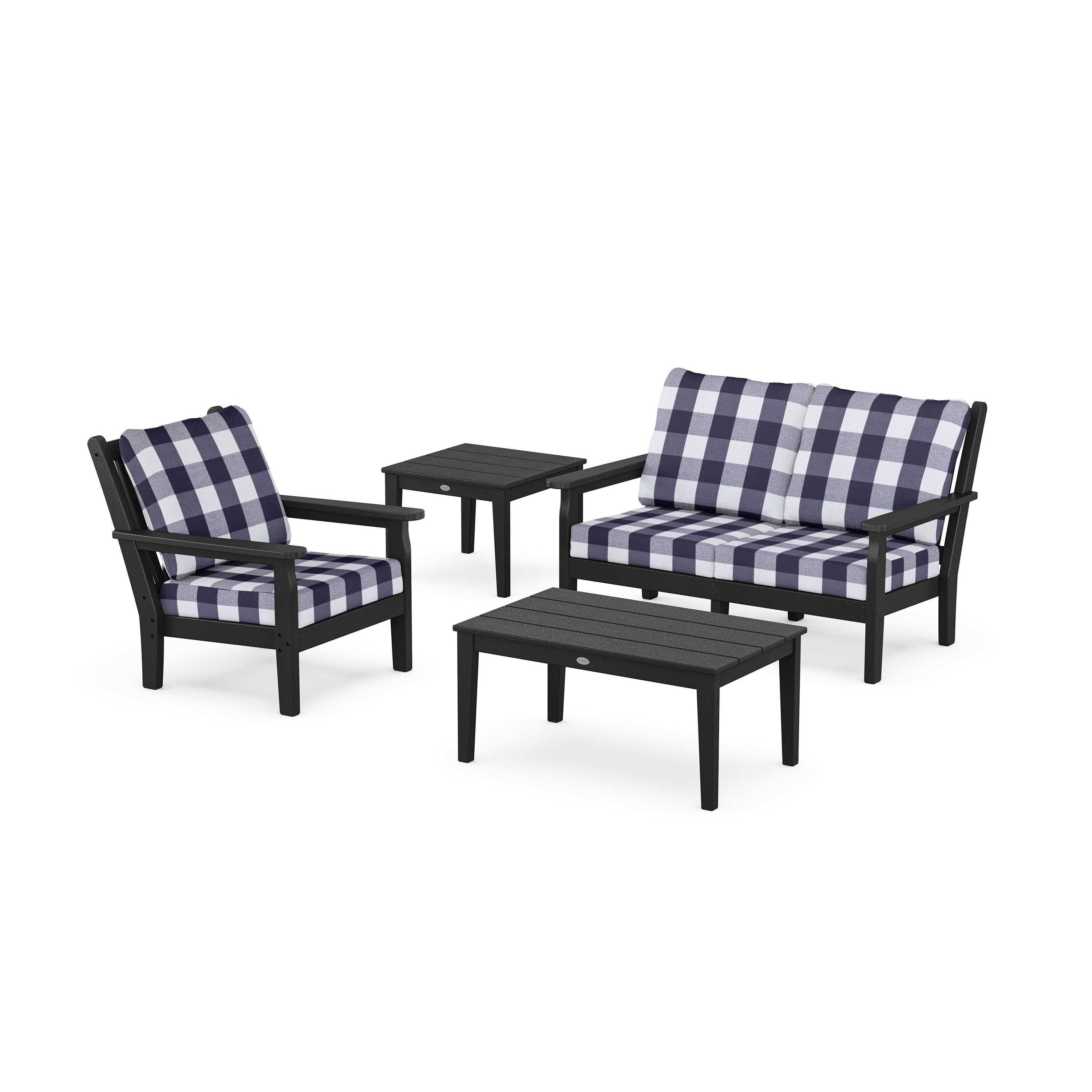 Chippendale 4-Piece Deep Seating Set
