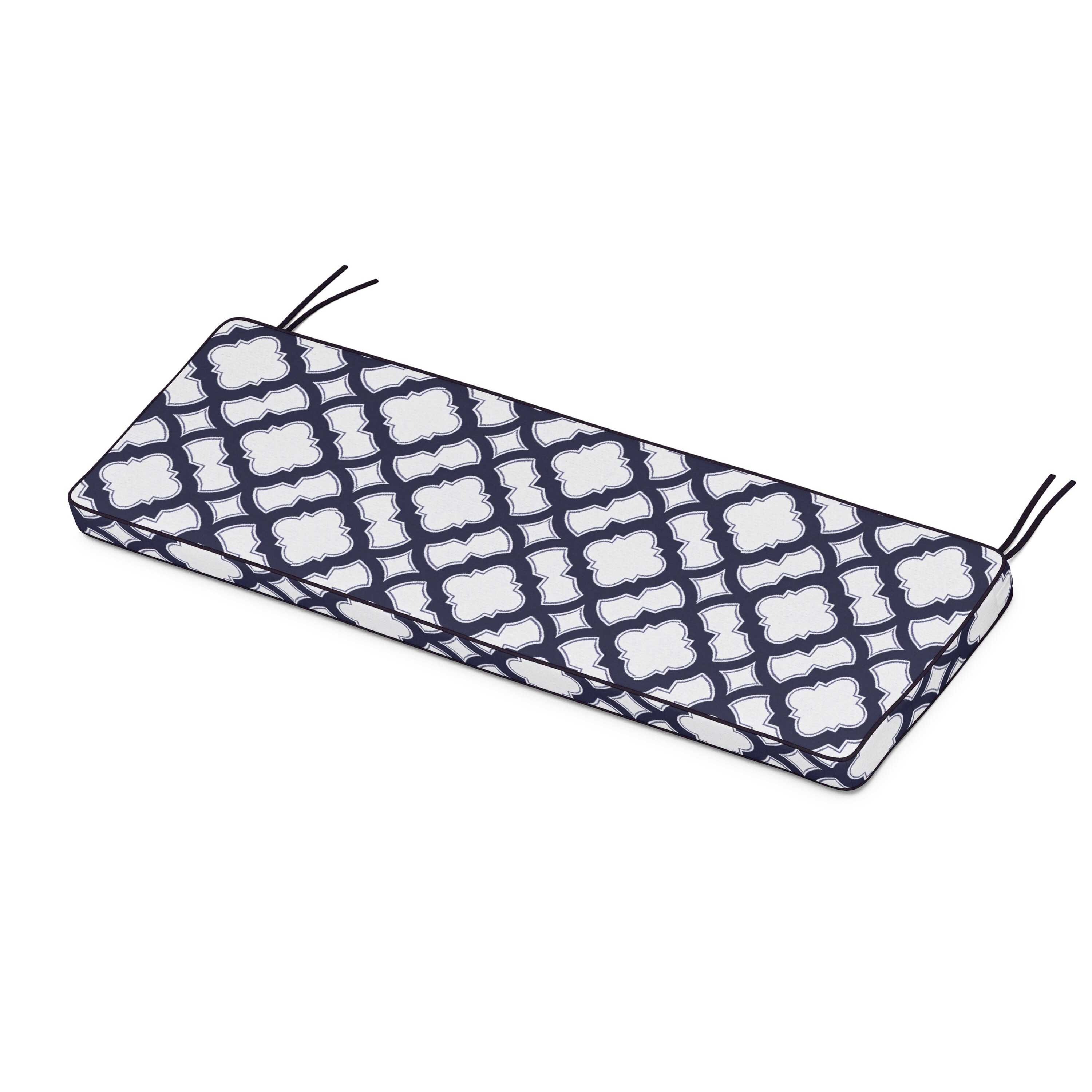 Chinoiserie Bench Seat Cushion