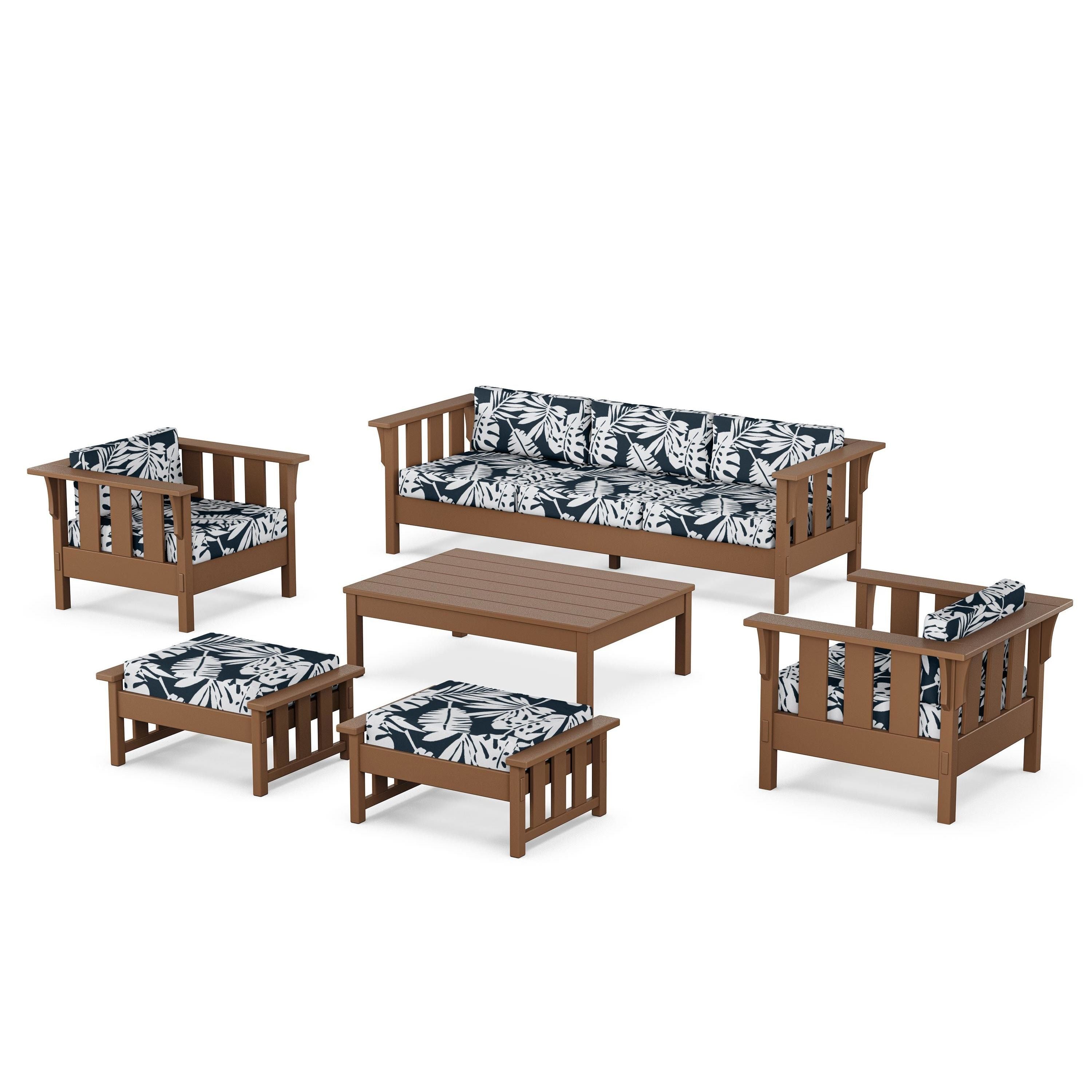 Acadia 6-Piece Lounge Sofa Set