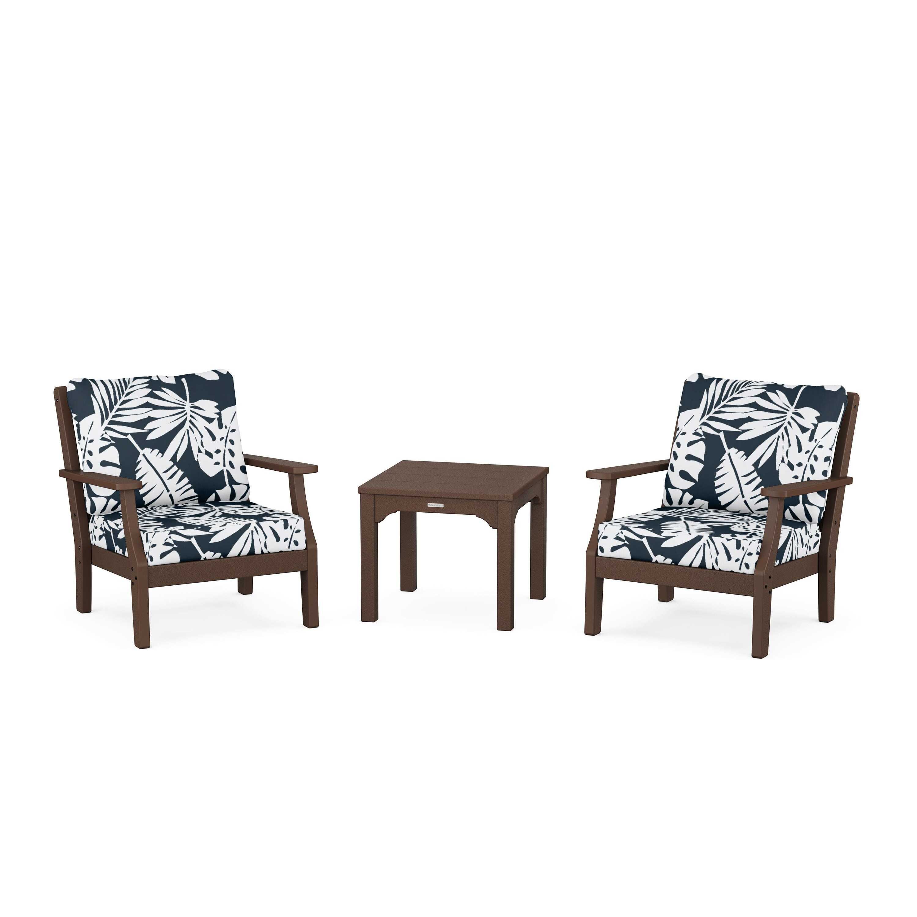 Chinoiserie 3-Piece Deep Seating Set