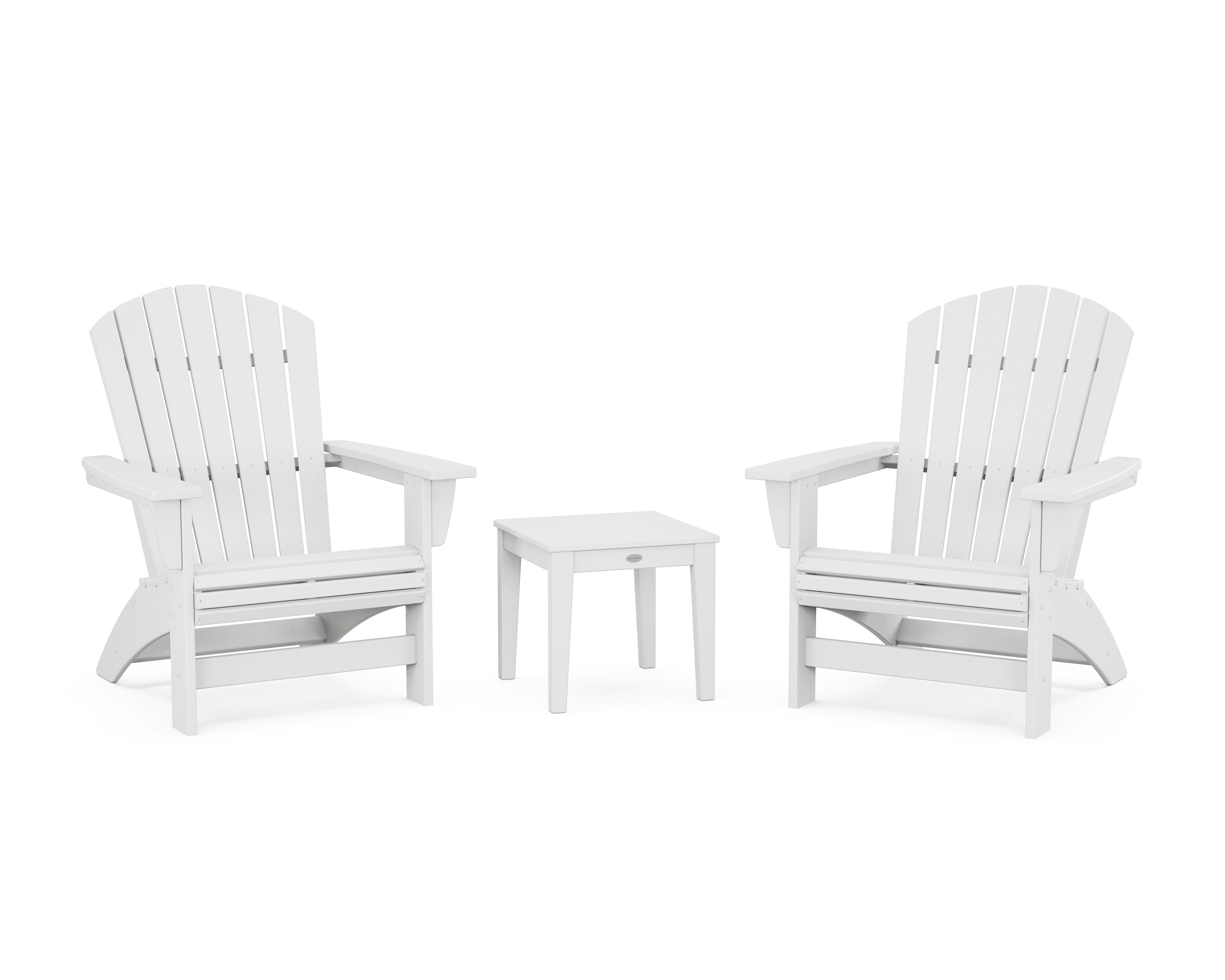 3-Piece Nautical Grand Adirondack Set