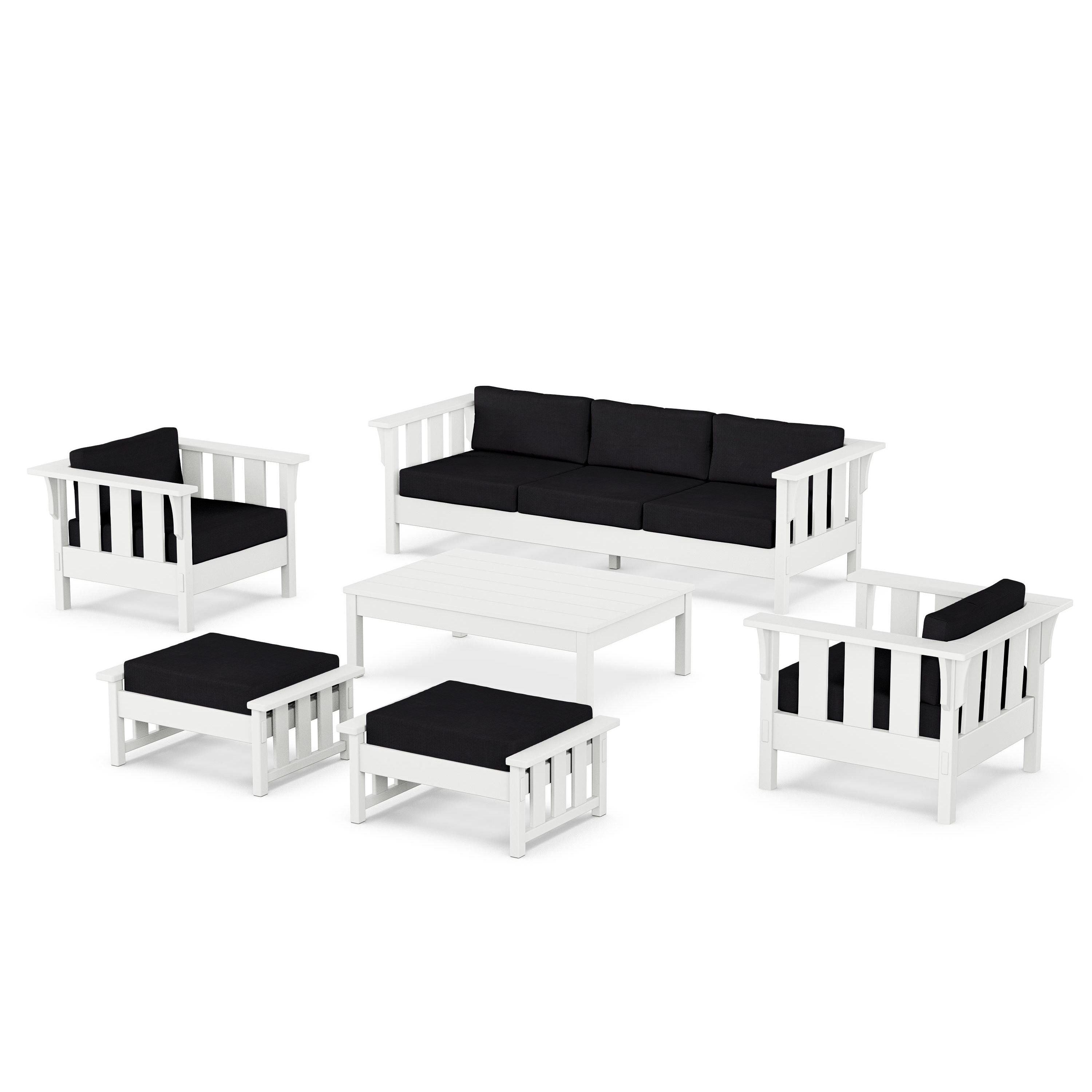 Acadia 6-Piece Lounge Sofa Set