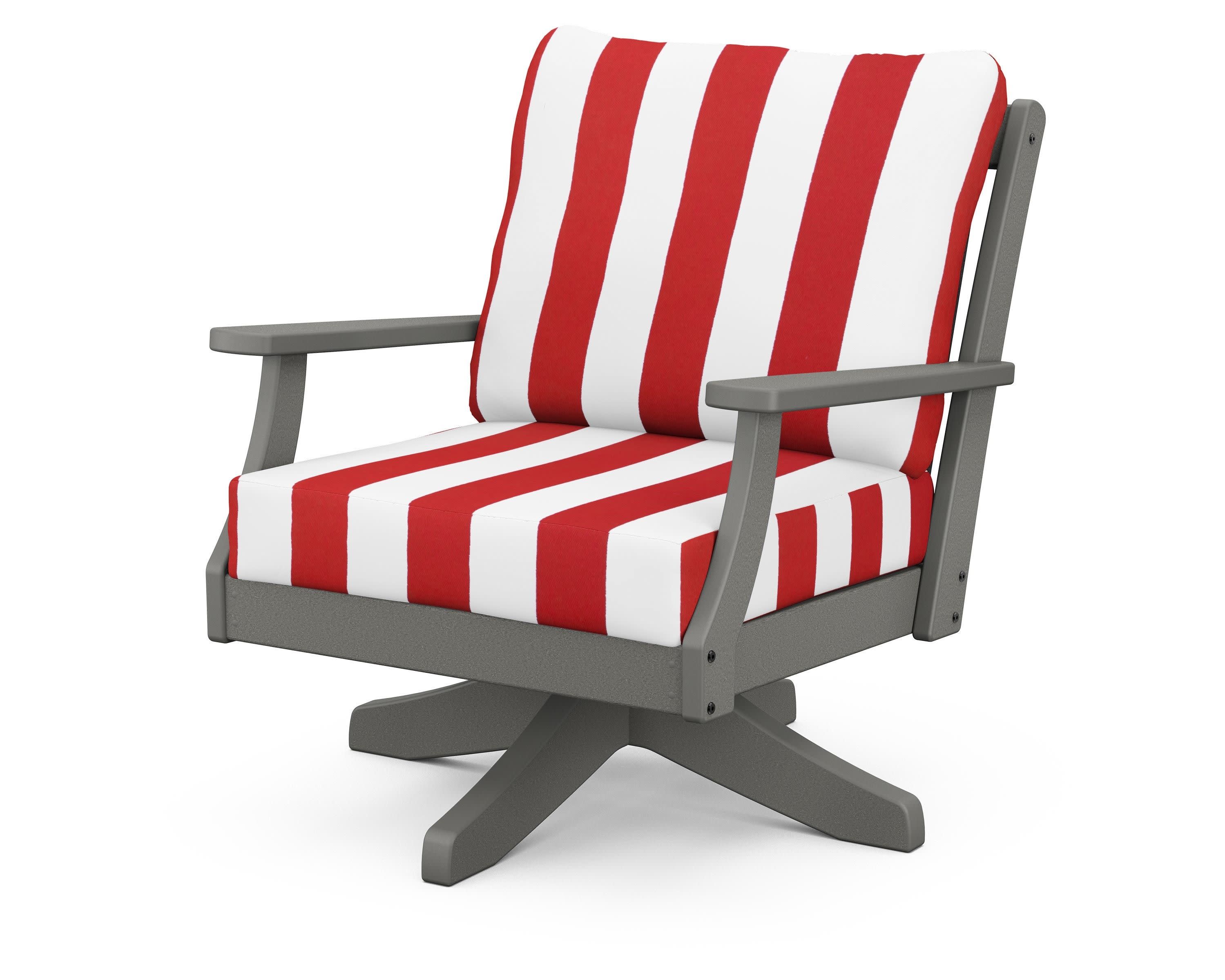 Braxton Deep Seating Swivel Chair