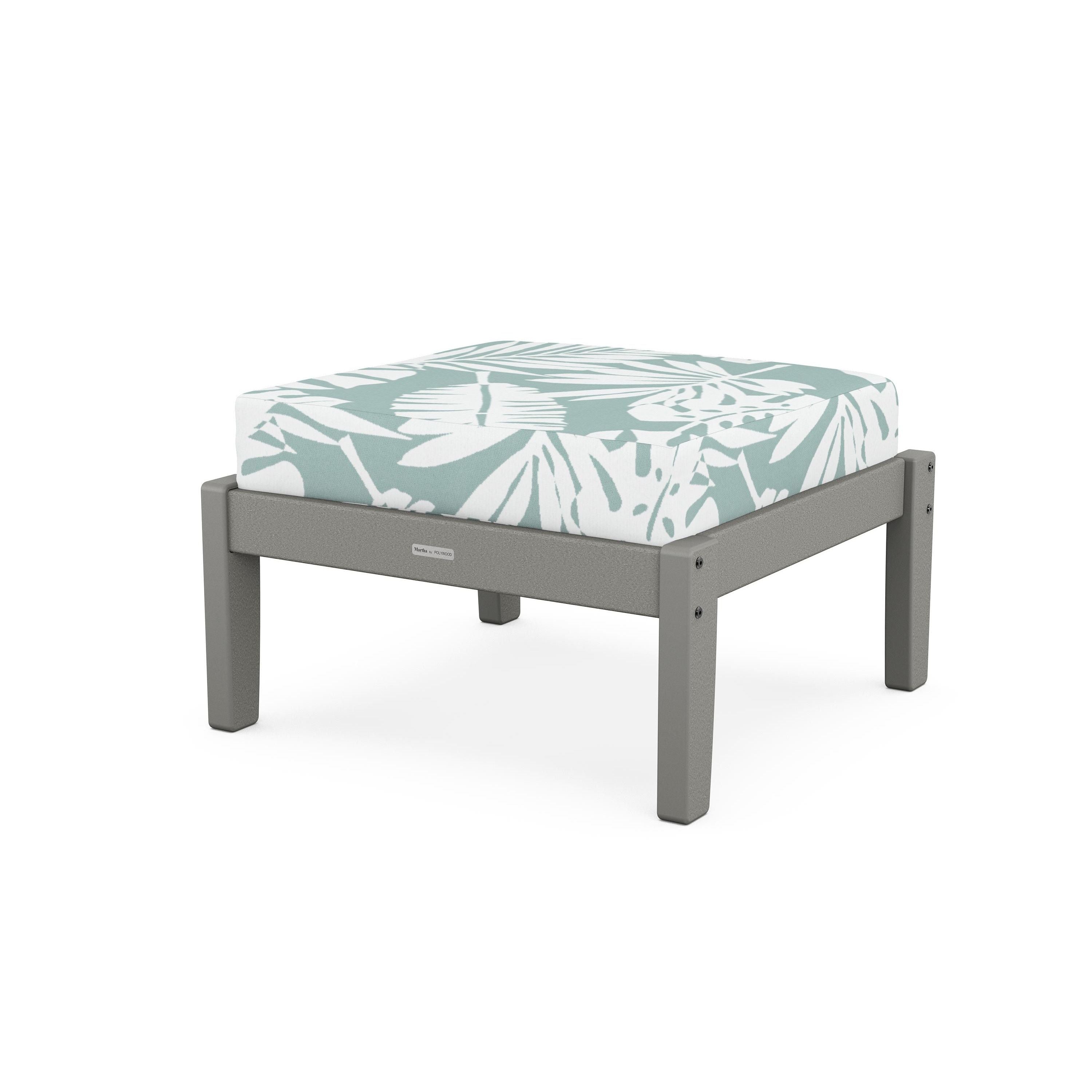 Chinoiserie Deep Seating Ottoman