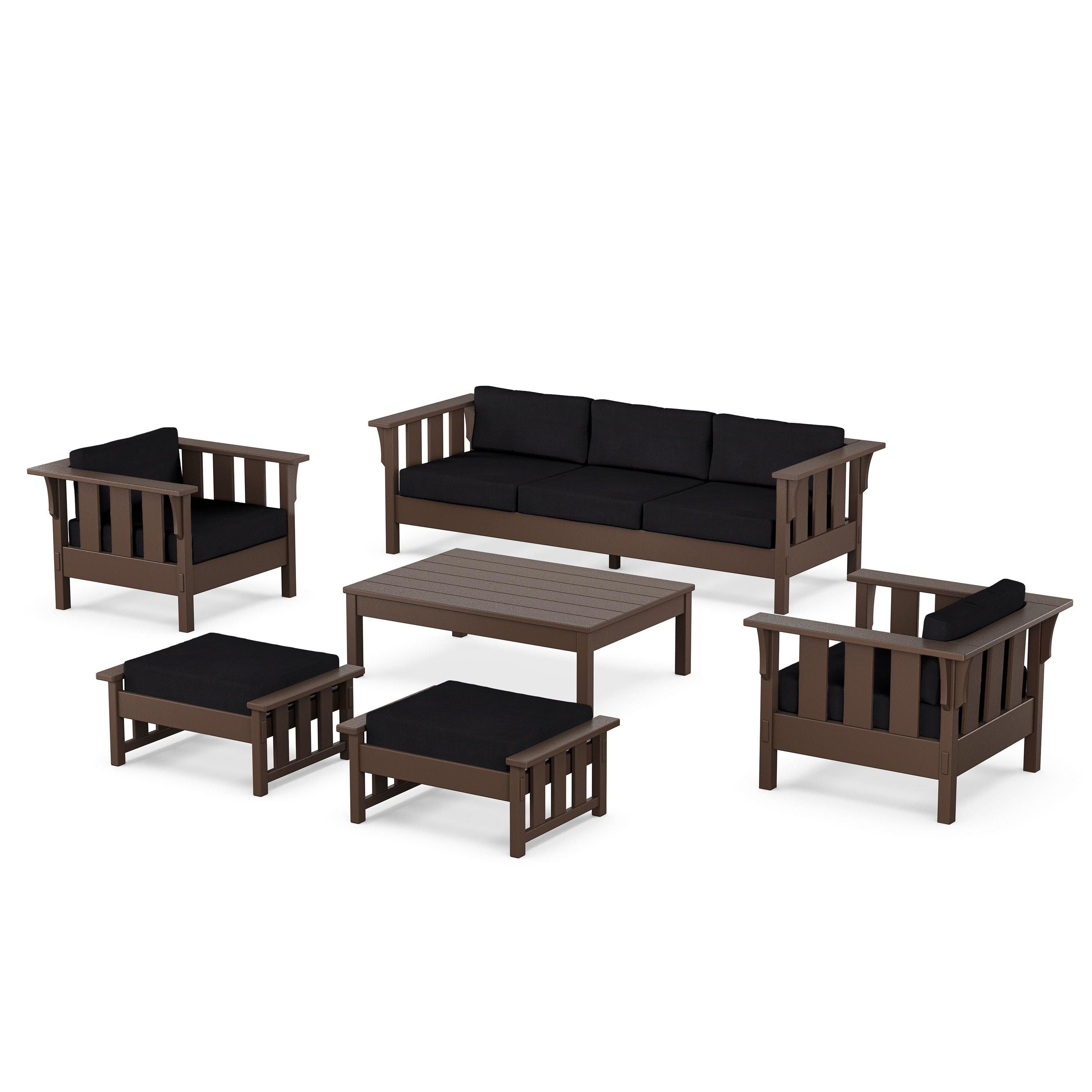 Acadia 6-Piece Lounge Sofa Set