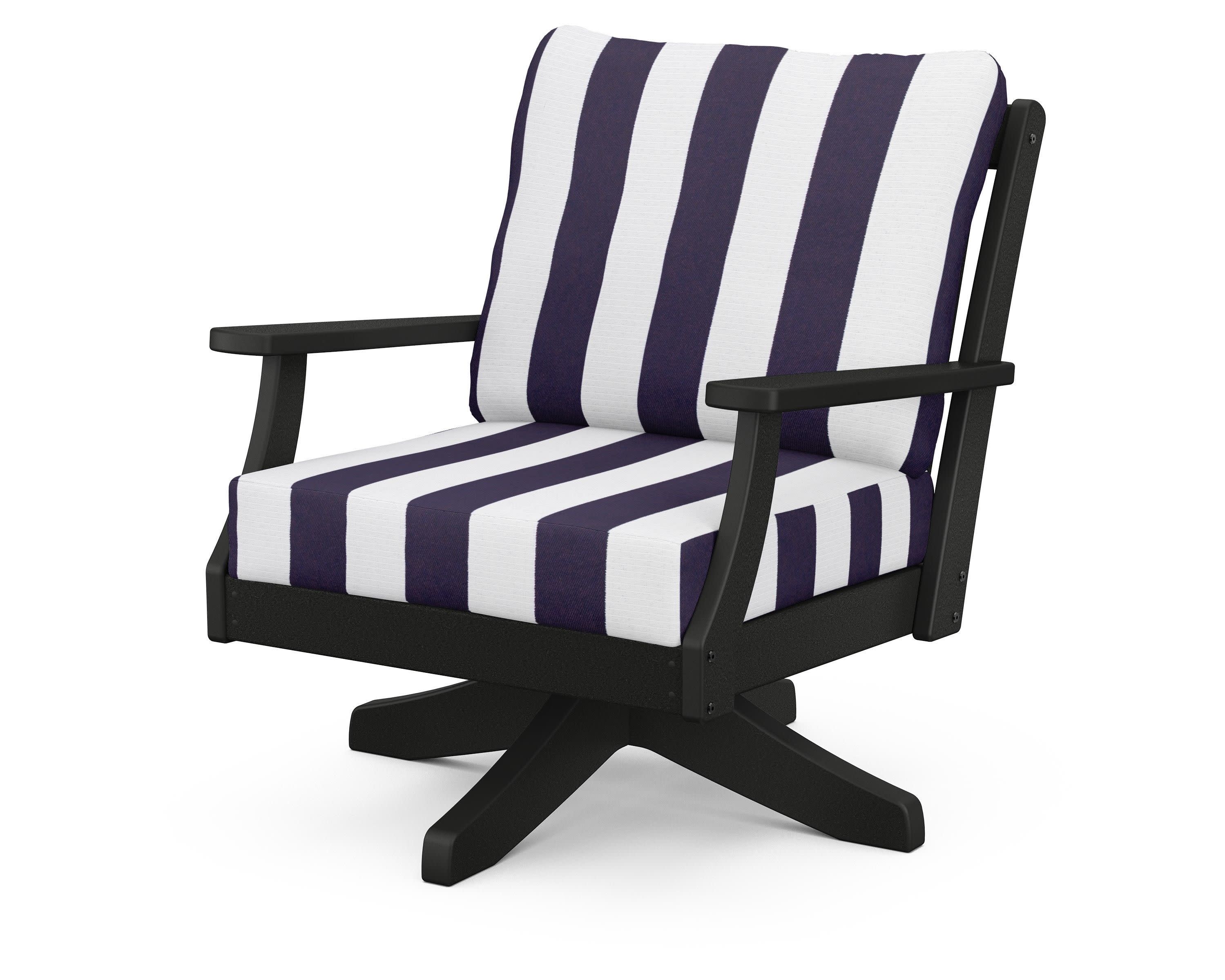 Braxton Deep Seating Swivel Chair