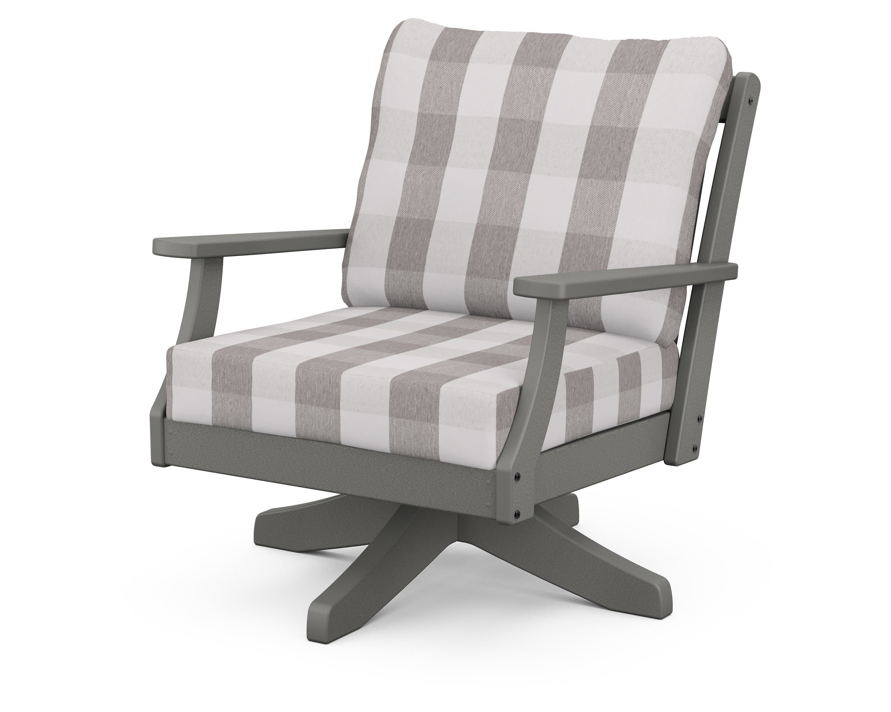 Braxton Deep Seating Swivel Chair