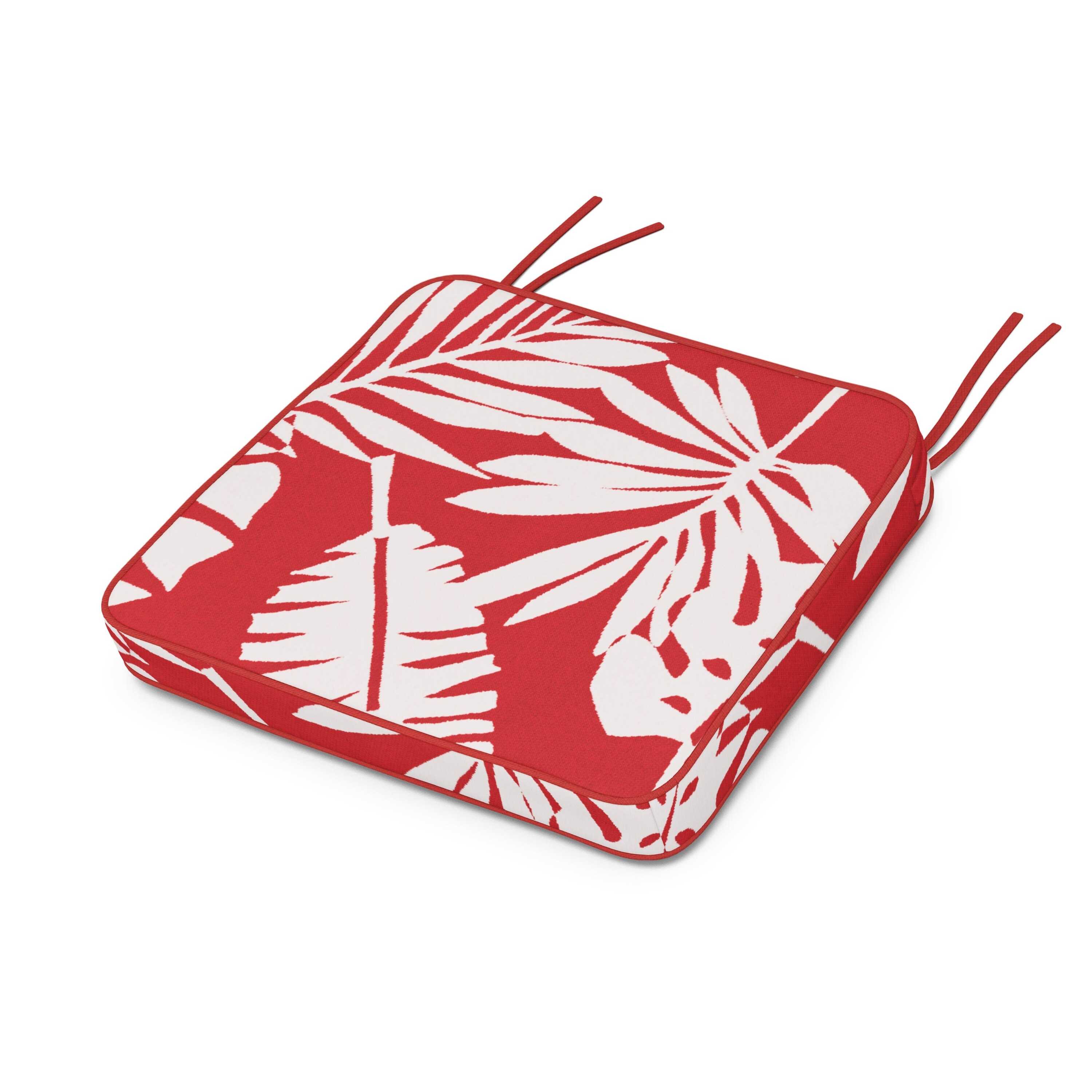 Chinoiserie Arm Chair Seat Cushion